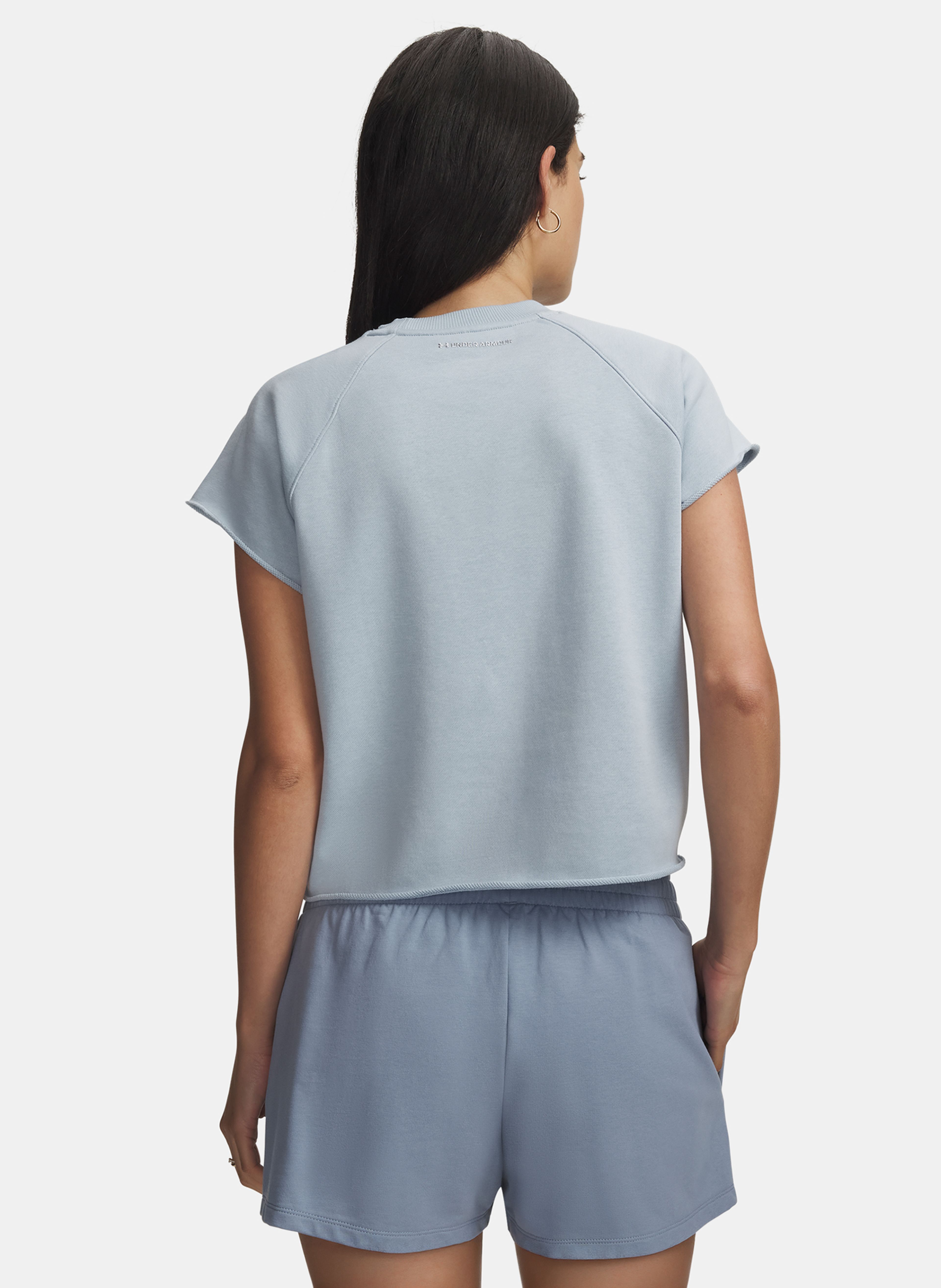 Moteriški marškinėliai Under Armour Icon WM Cut Off SS - 002