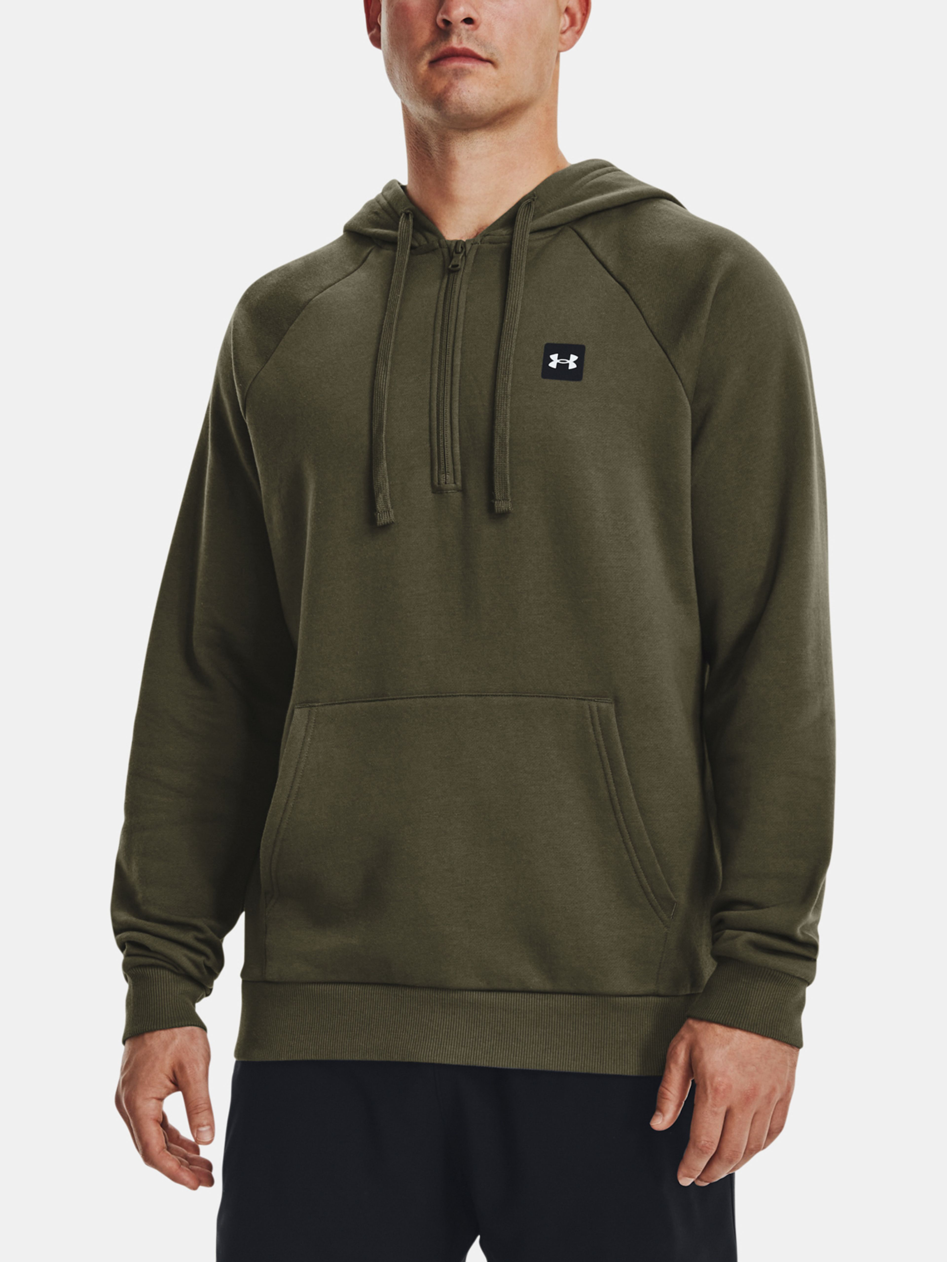 Férfi felső Under Armour UA Rival Fleece 1/2 Zip HD