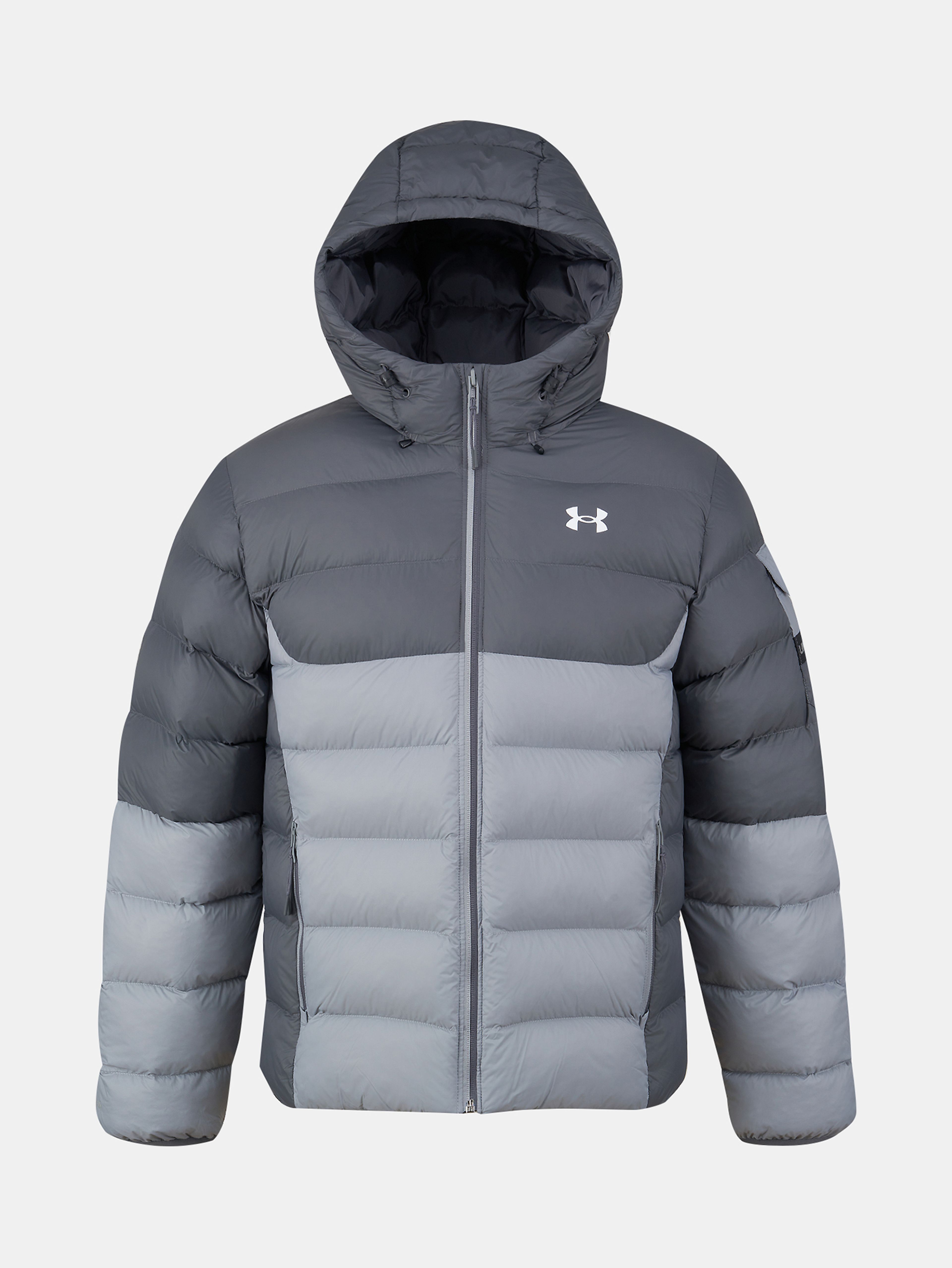 Pánska bunda Under Armour UA Sportswear Puff Jkt-GRY