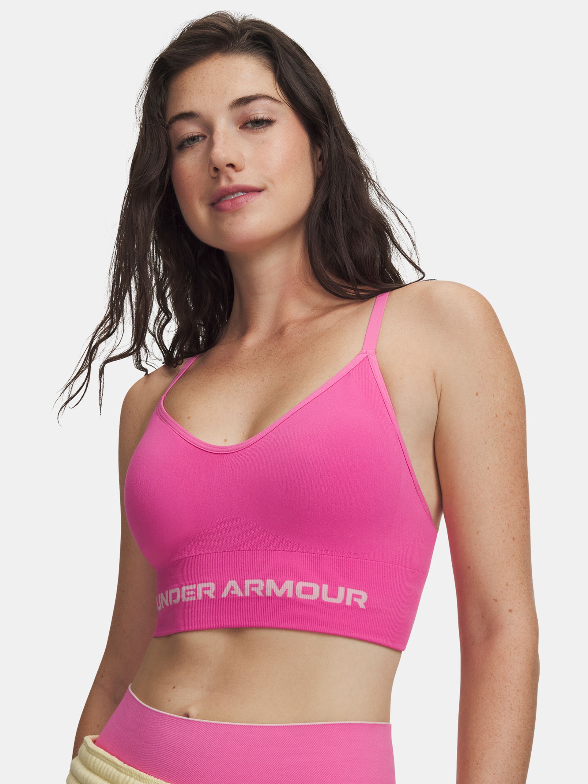 Naiste rinnahoidja Under Armour Vanish Seamless Low Bra - 001
