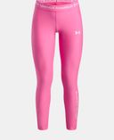 Meiteņu legingi Under Armour UA HeatGear Branded Legging-Rozā - 003