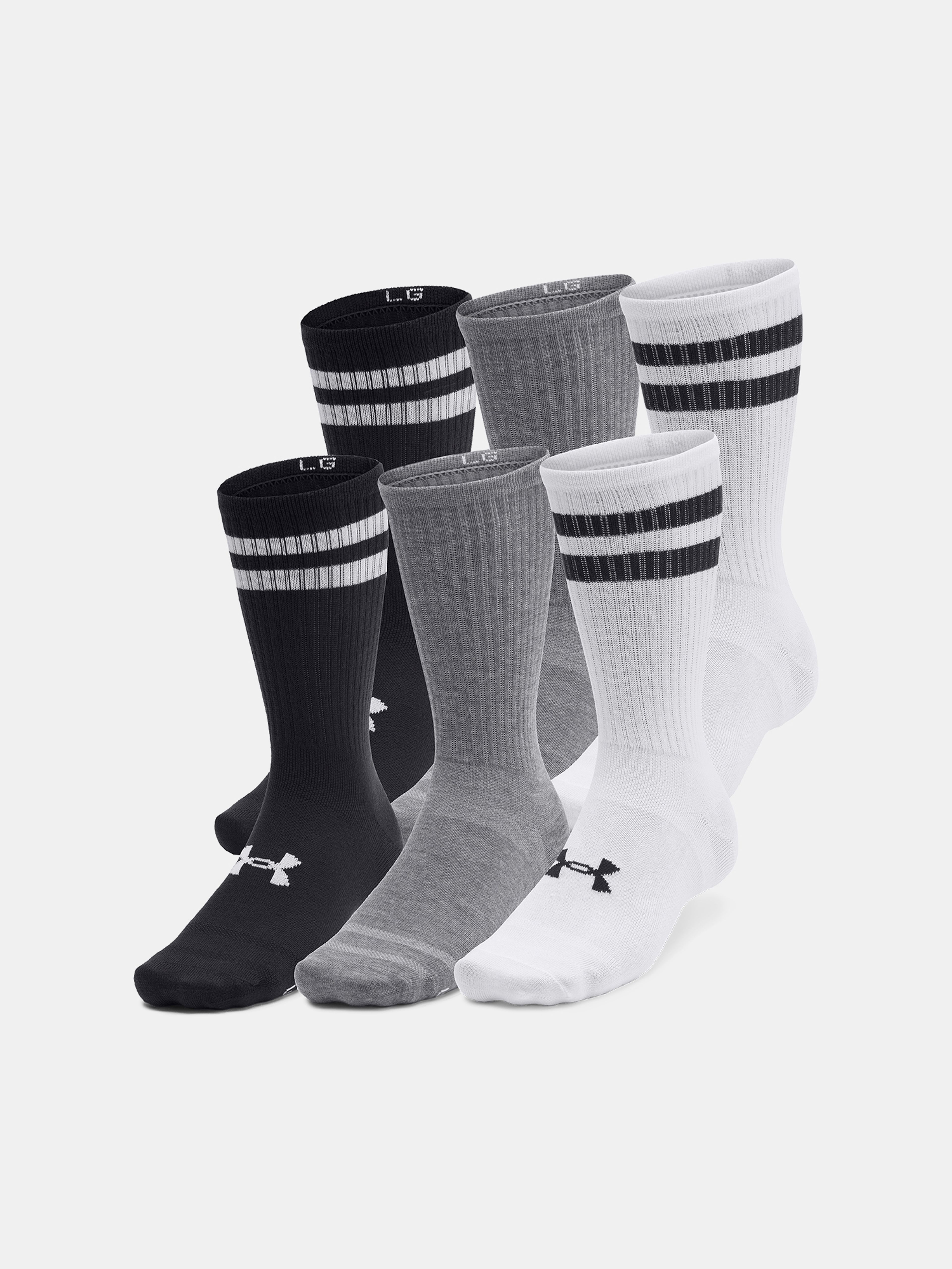 Unisex nogavice Under Armour UA Essential 6pk Crew