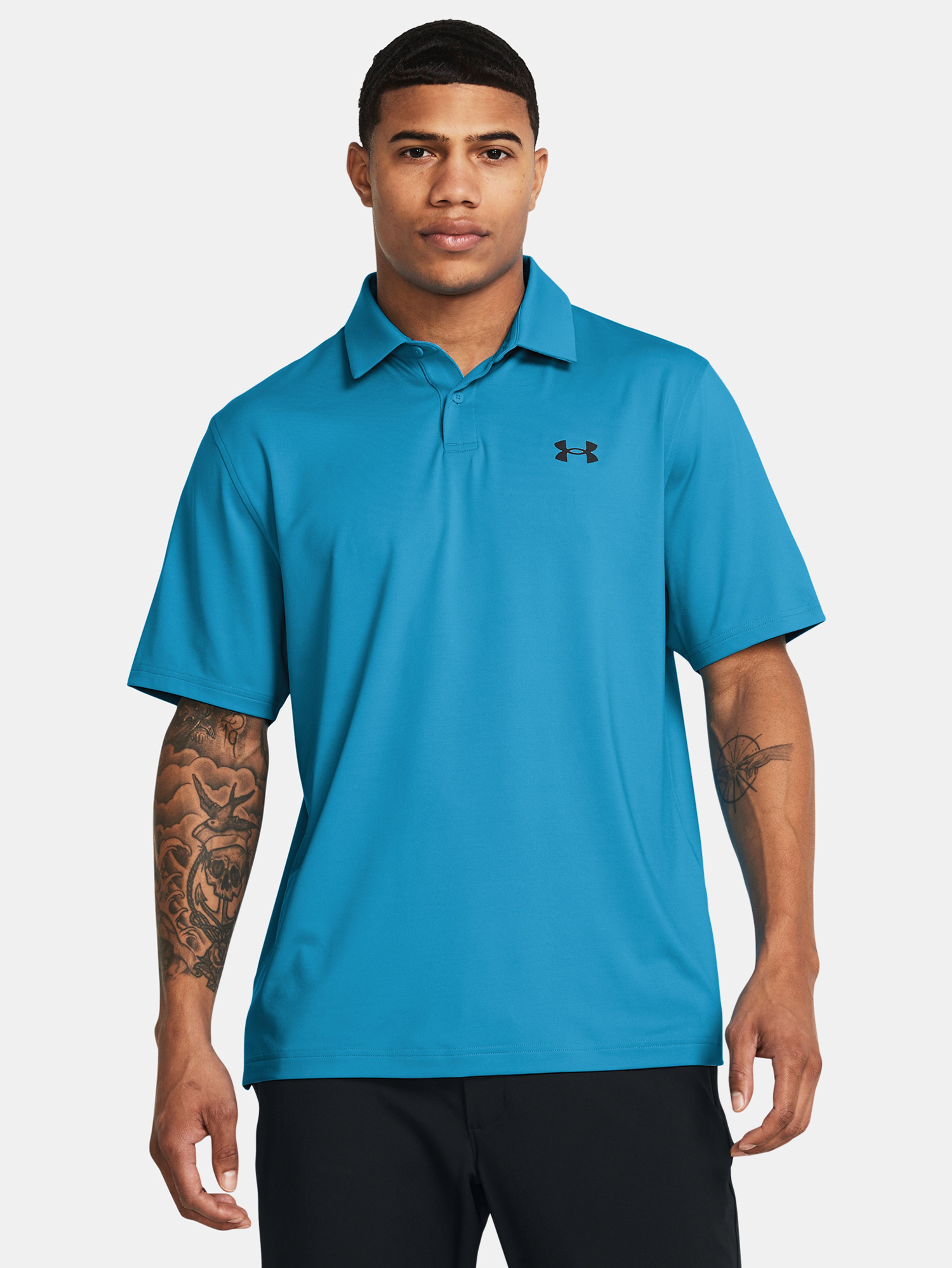 Moška majica Under Armour UA T2G Polo-BLU