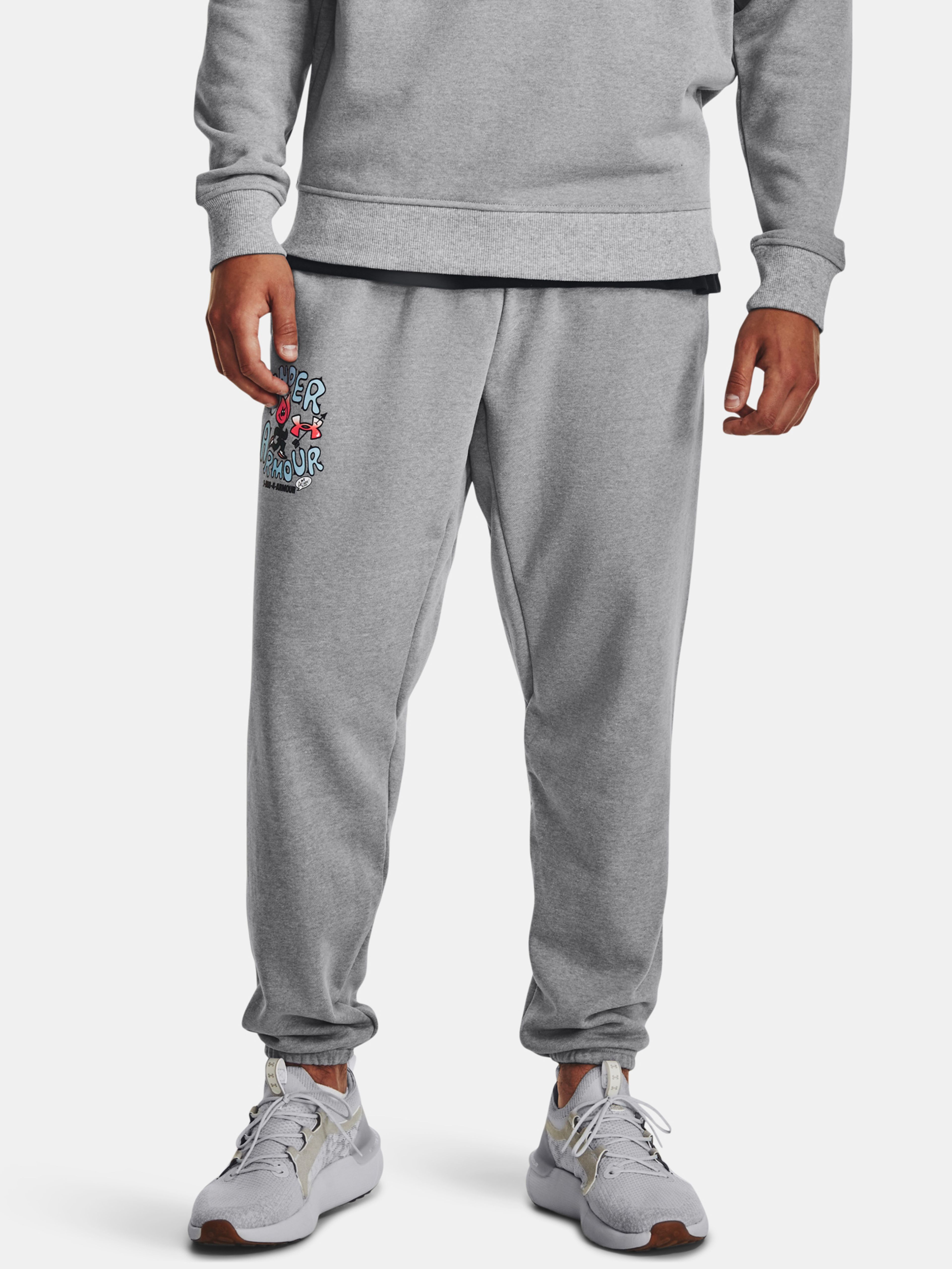 Pánské tepláky Under Armour UA HW Terry Rose Joggers