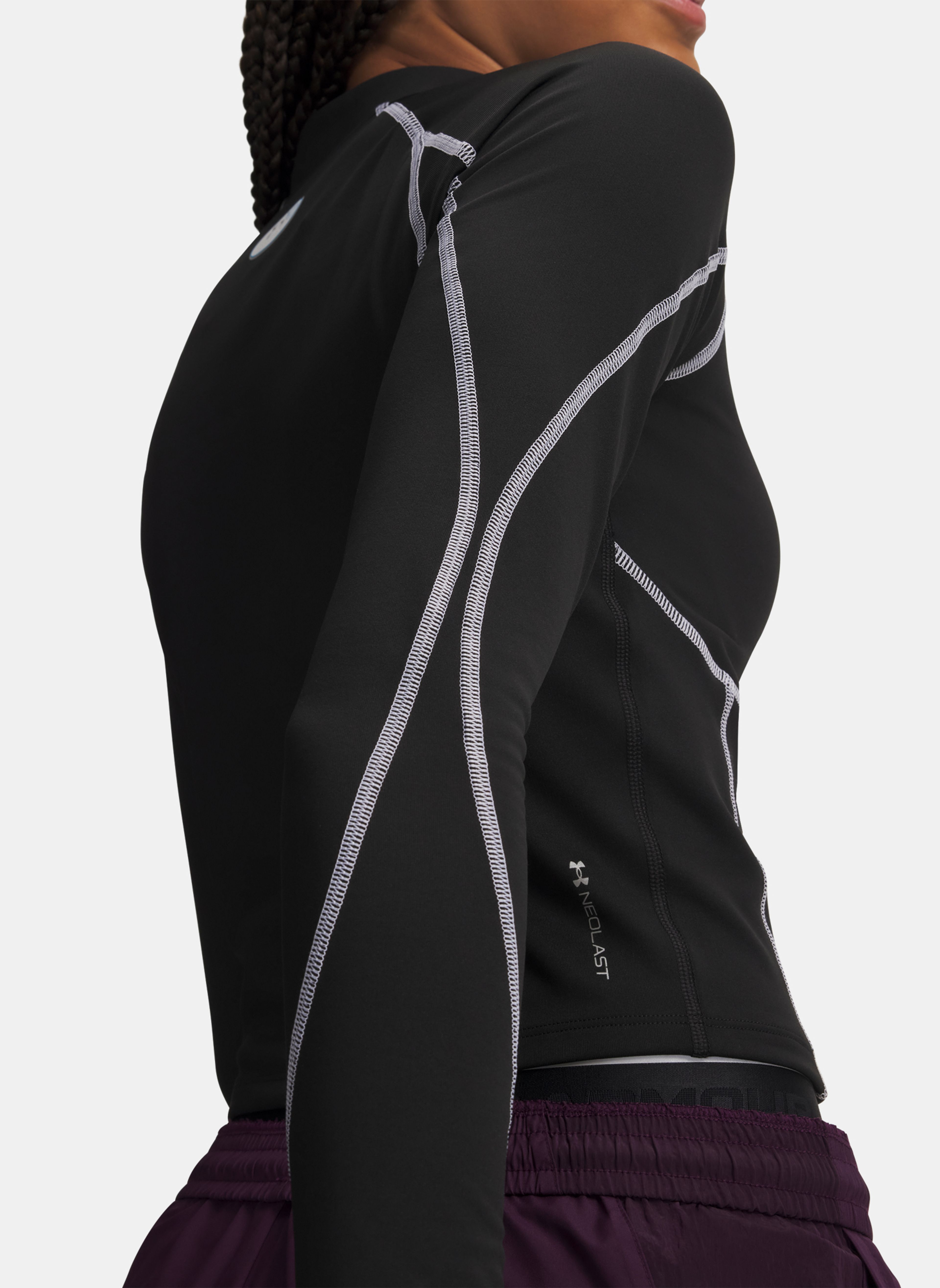 Sieviešu t-krekls Under Armour ColdGear Elite 1/2 Zip - 003