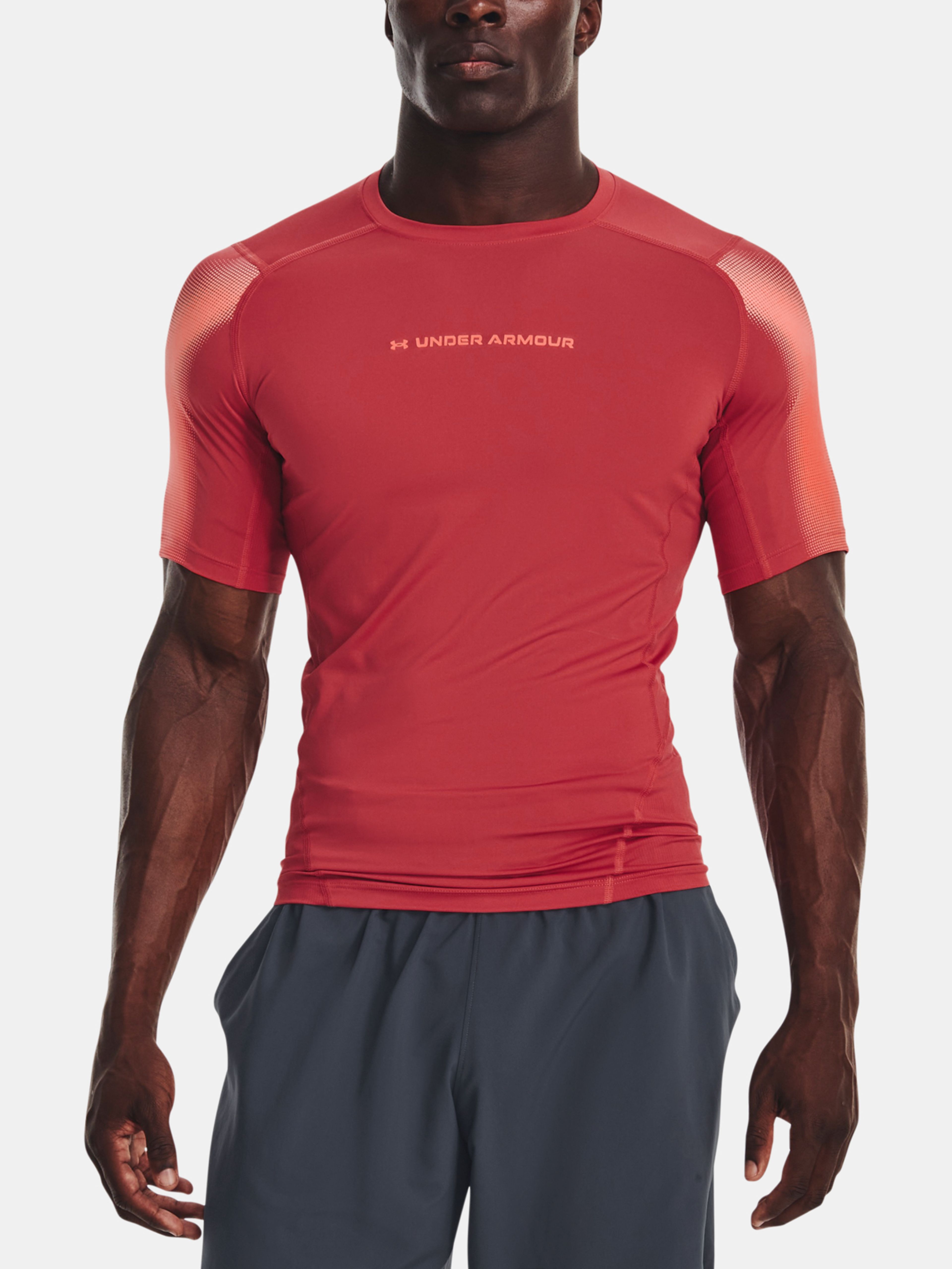 Férfi póló Under Armour UA HG Armour Novelty SS