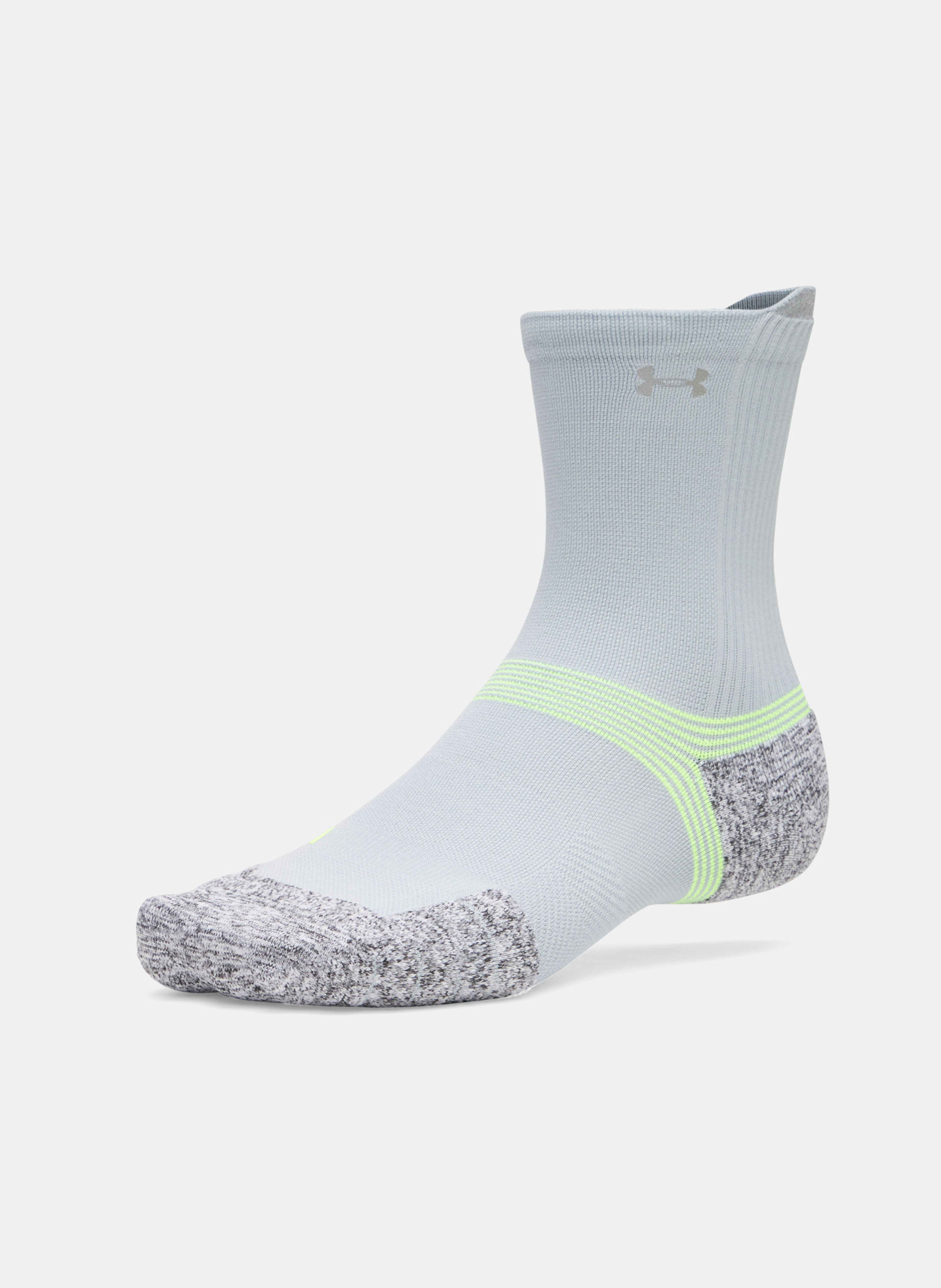 Unisex kojinės Under Armour UA Velociti Run Cush 3p Crew - 002