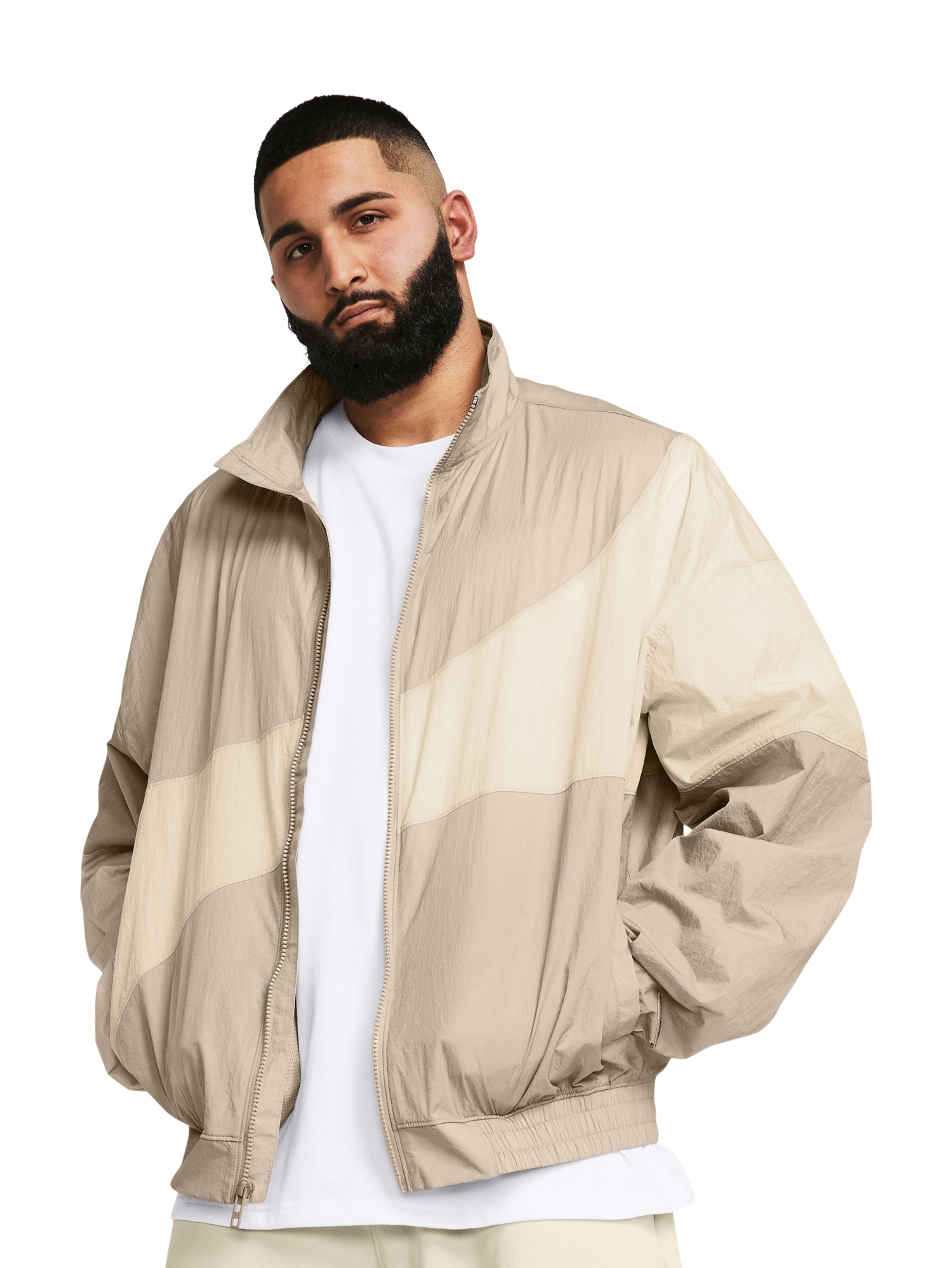 Vīriešu jaka Under Armour UA Legacy Crinkle Jacket-BRN