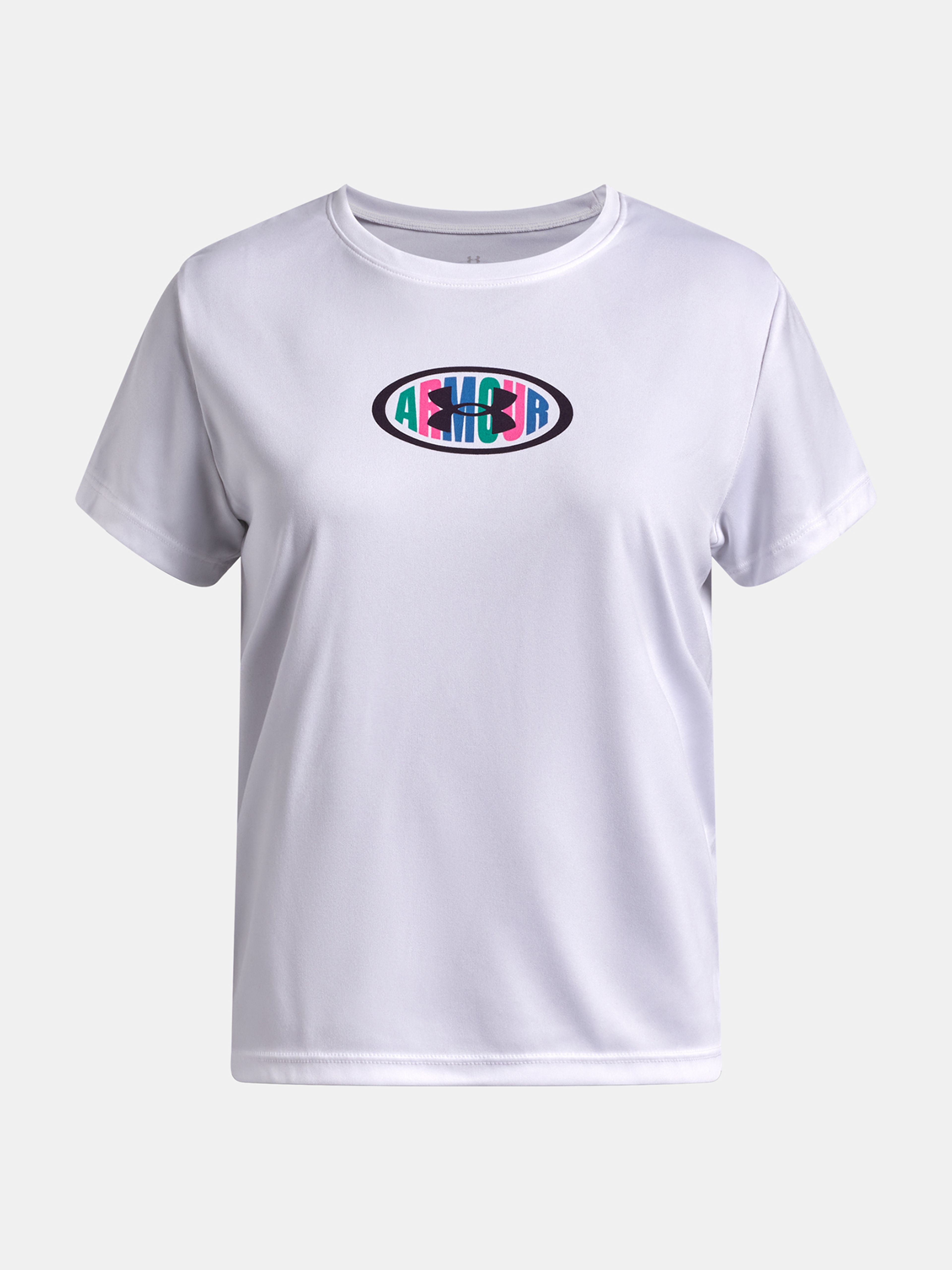 Dievčenské tričko Under Armour Tech Armour Graphic SS - 001