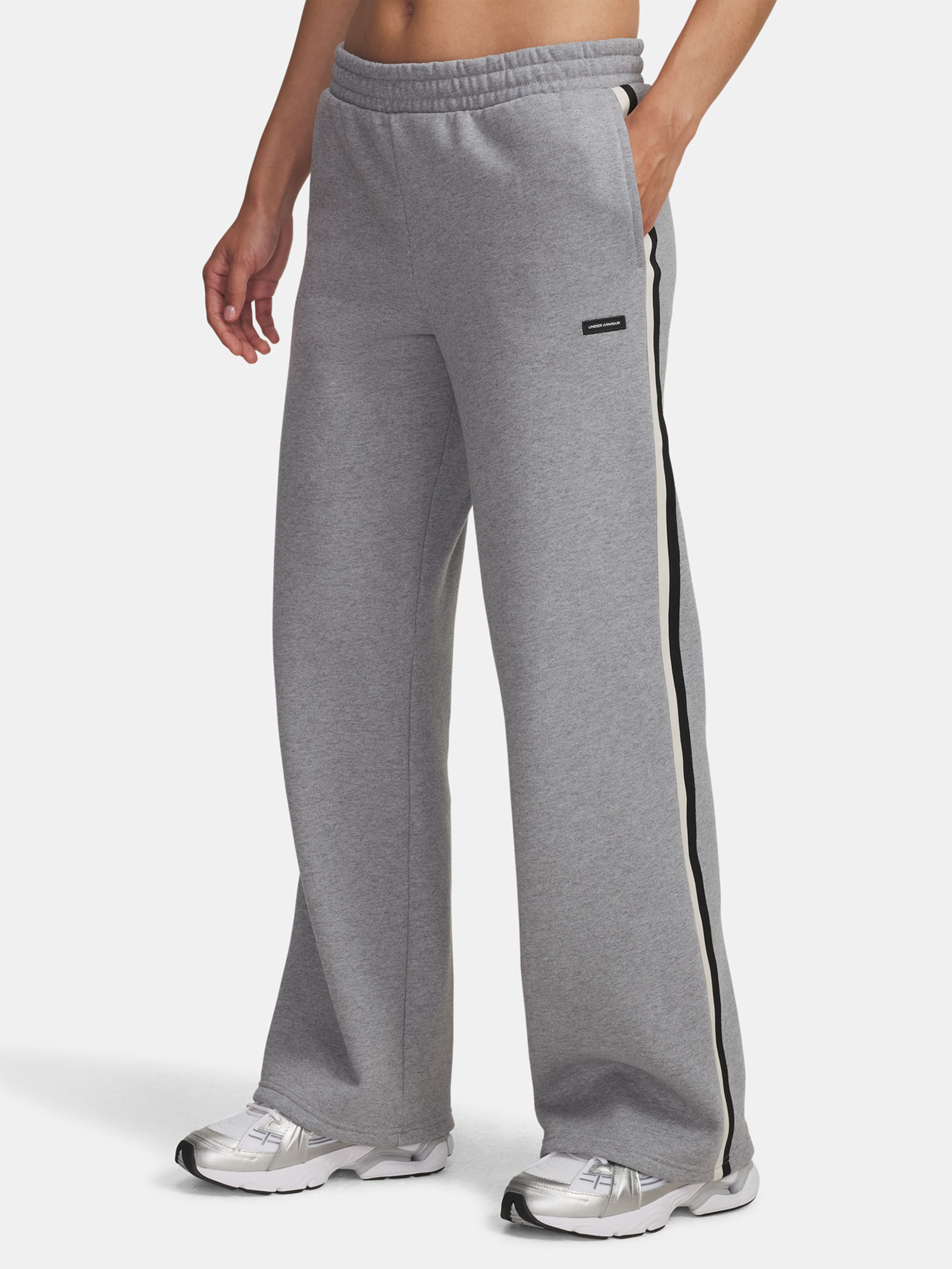 Női sportnadrág Under Armour Icon HWT Flc Puddle Pant-GRY