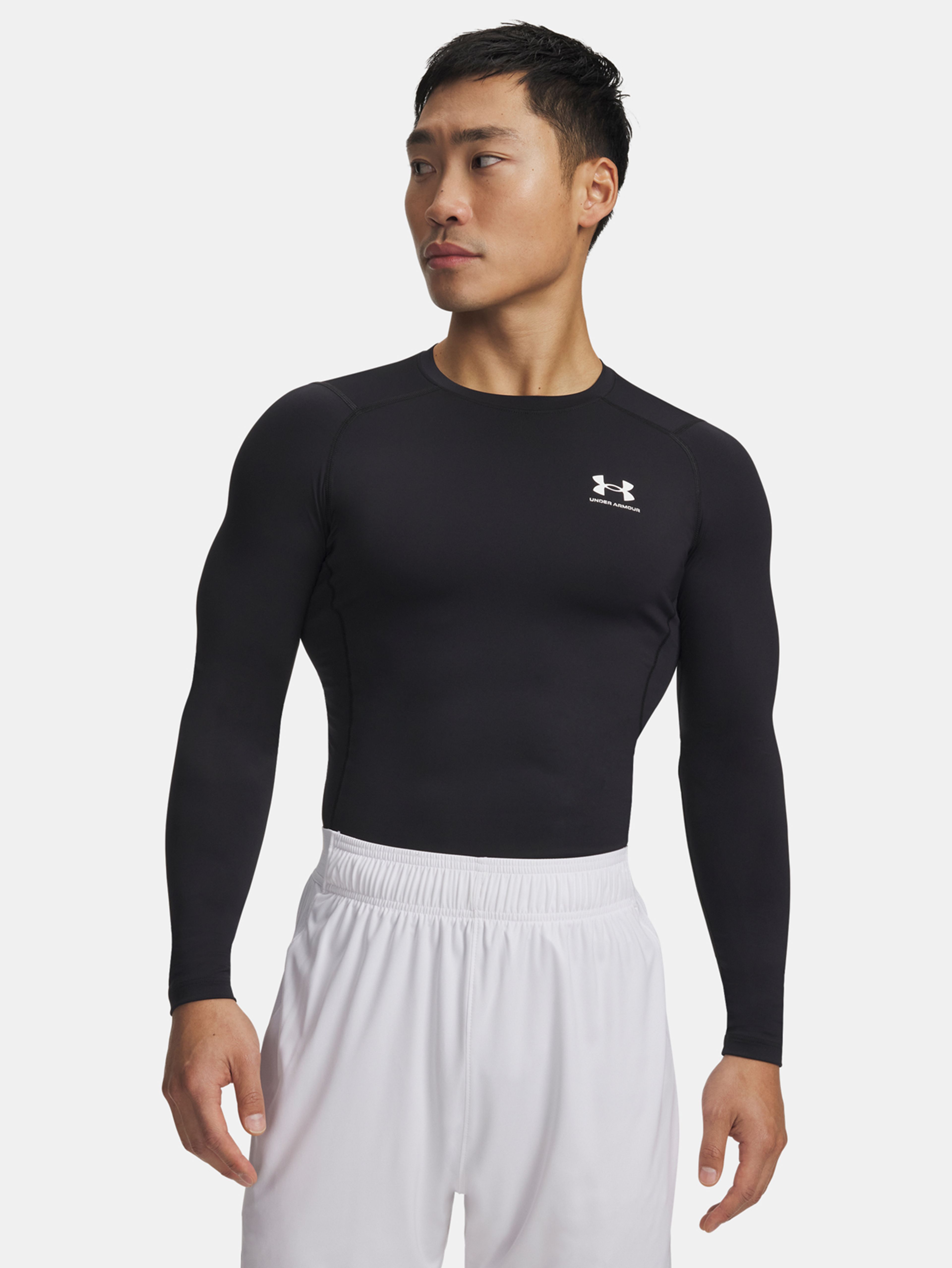 Férfi póló Under Armour HG Armour Comp LS