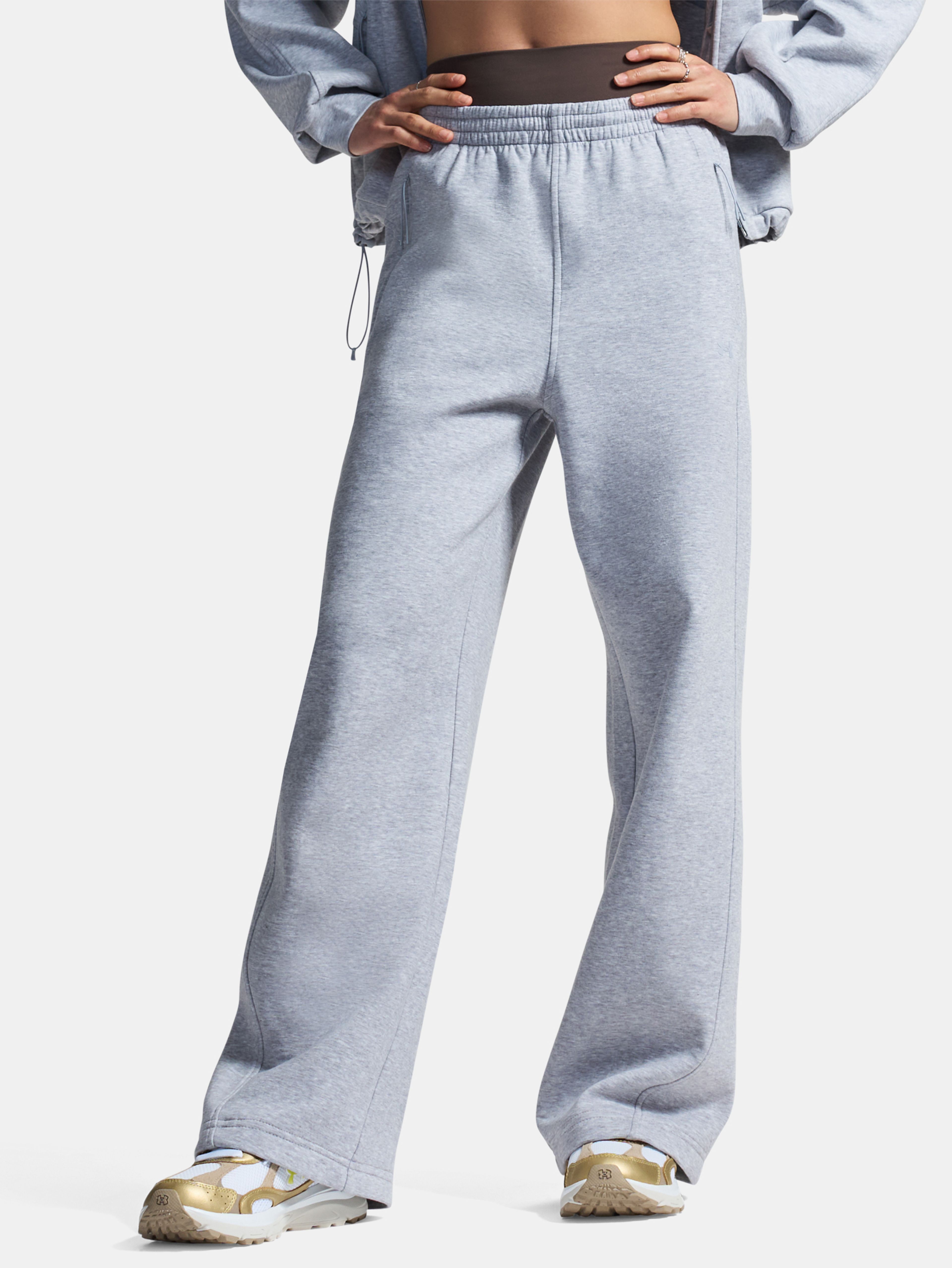 Dámské sportovní kalhoty Under Armour Unstoppable Flc Open Pant - 001