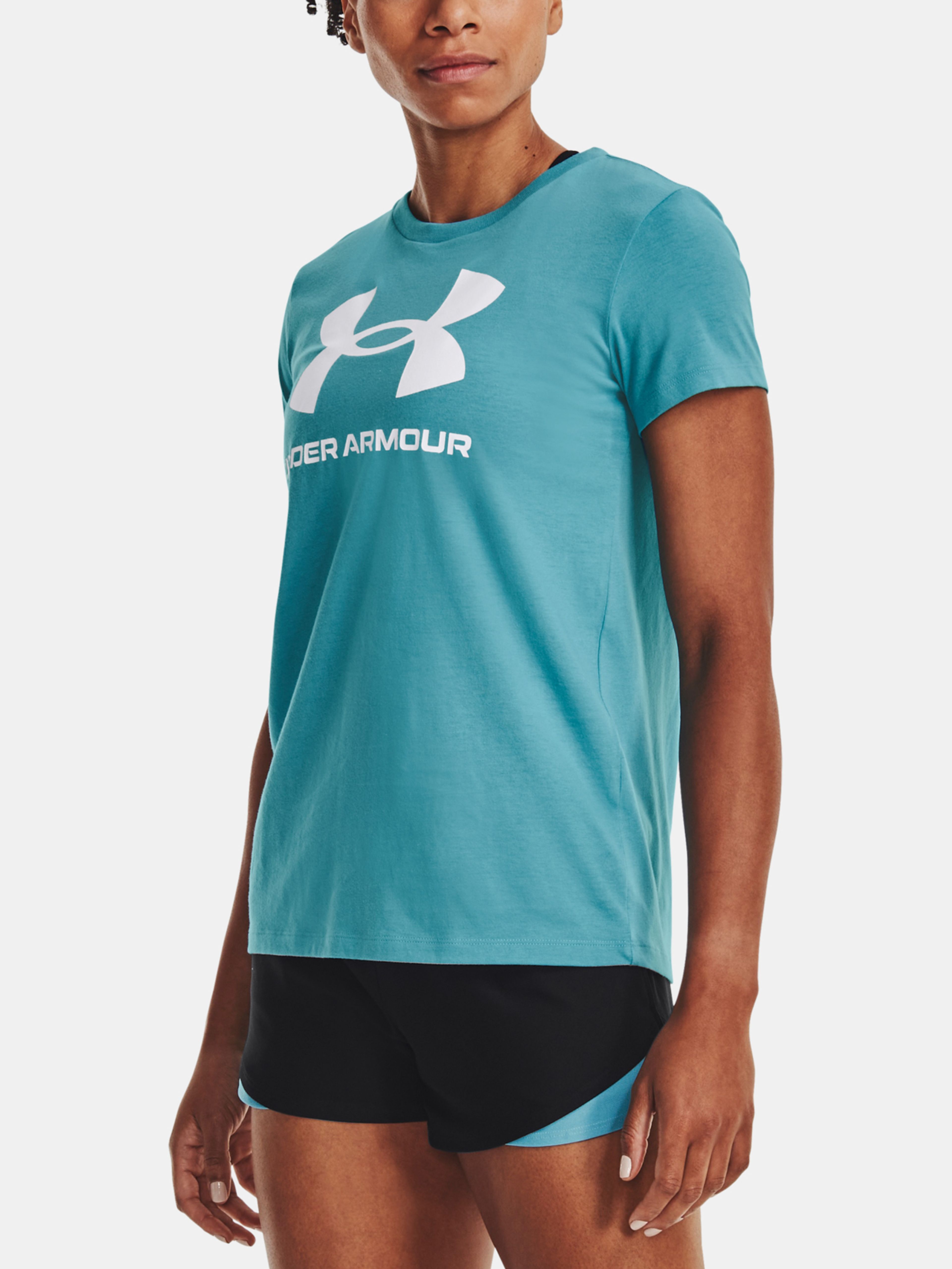 Női póló Under Armour UA SPORTSTYLE LOGO SS