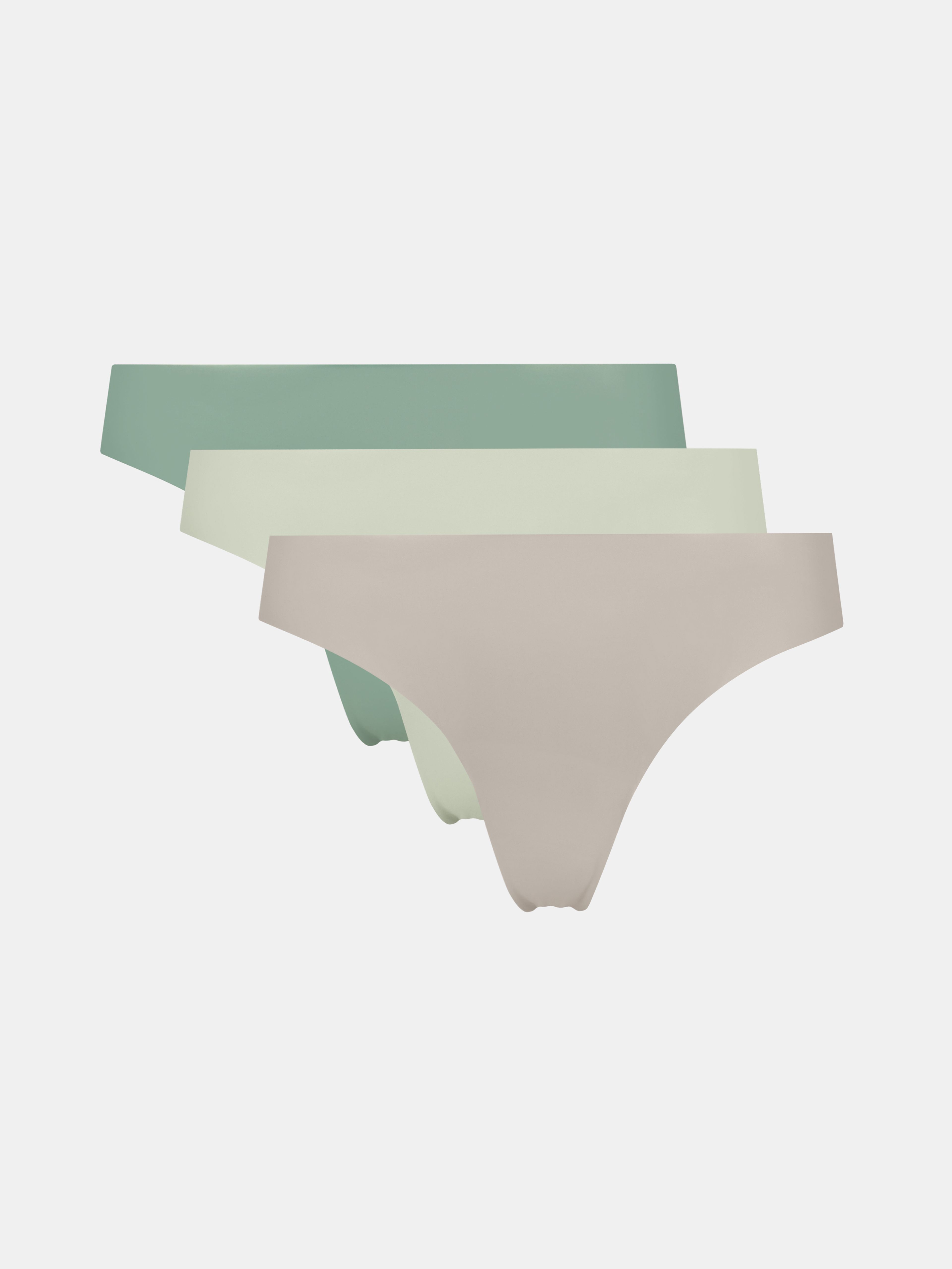 Naiste aluspüksid Under Armour Ua Essen Stretch No Show Thong-Solid - 3pk - 001