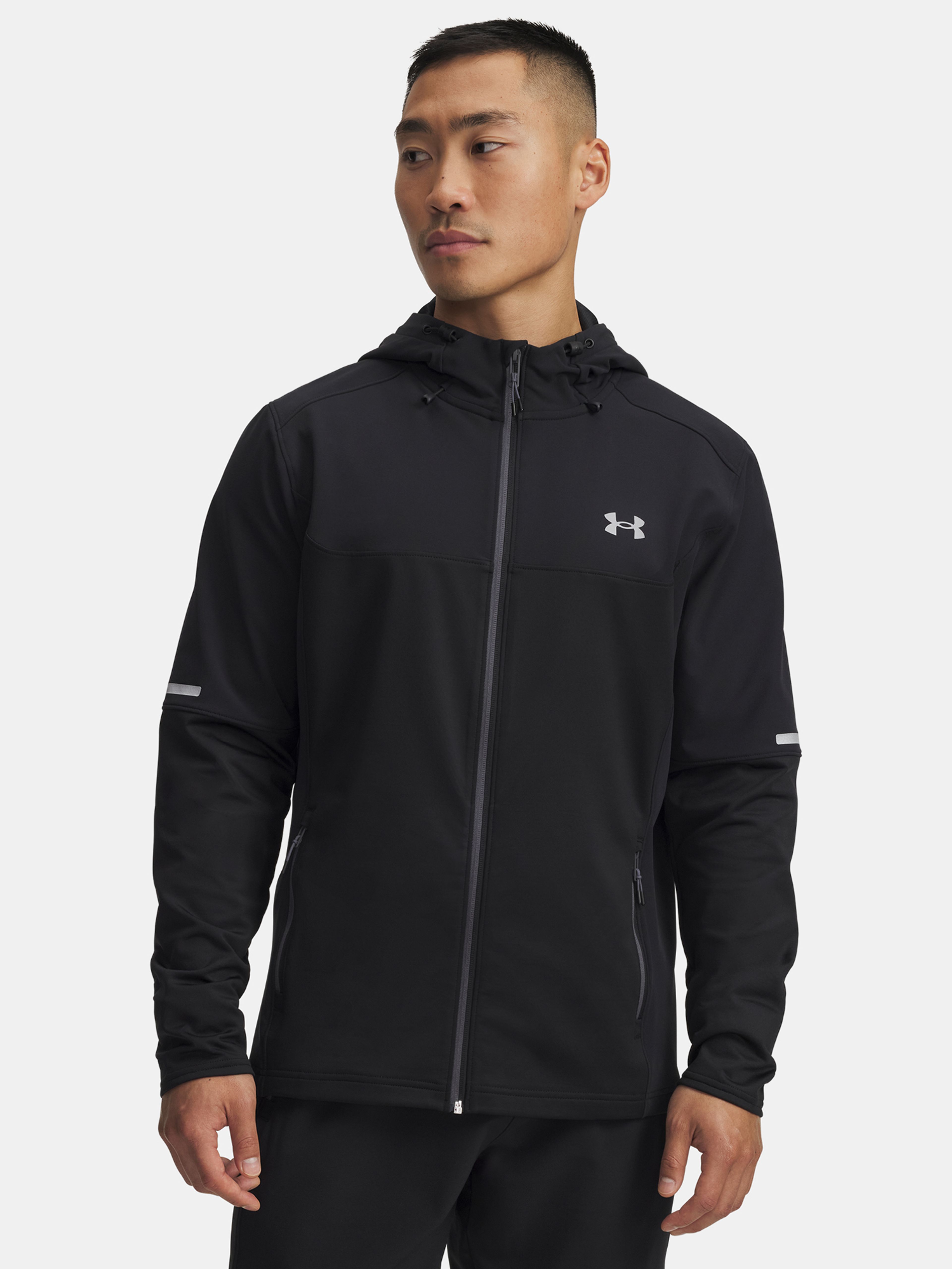 Férfi dzseki Under Armour Utility Woven Winterized FZ-BLK