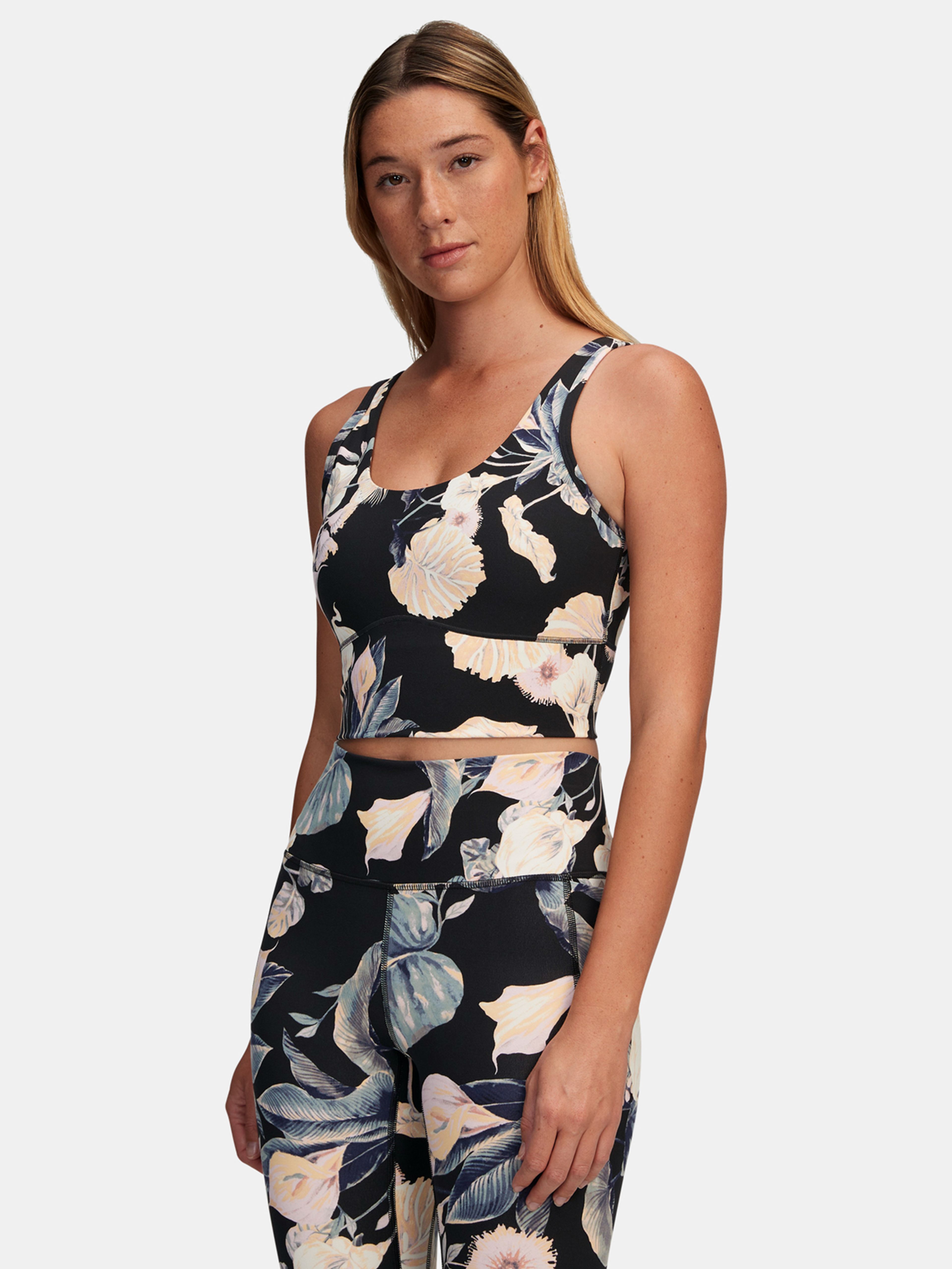 Női atlétatrikó Under Armour Meridian Fitted CropTankPrnt