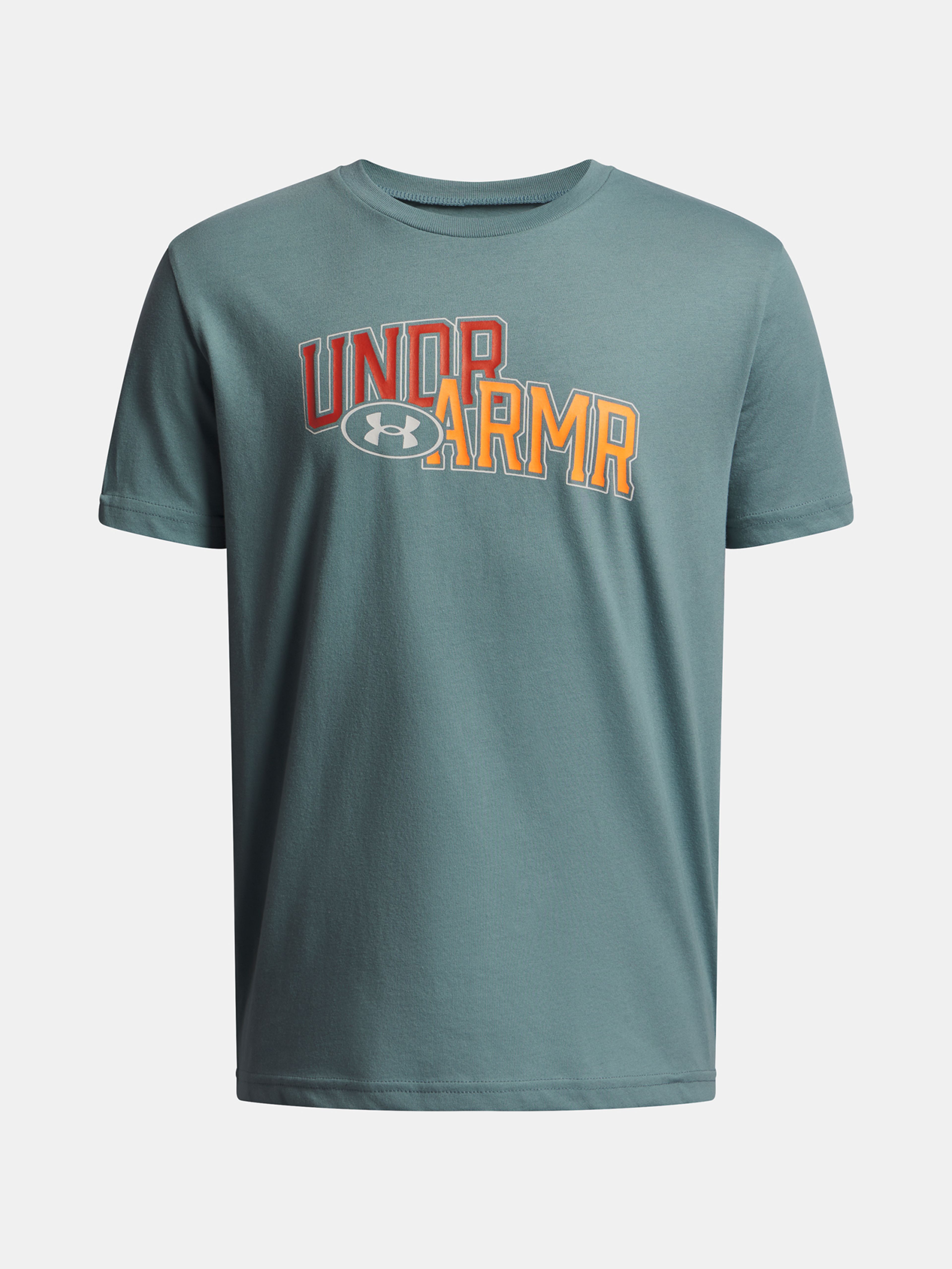 Zēnu t-krekls Under Armour UA OVERLAY WM SS-GRN