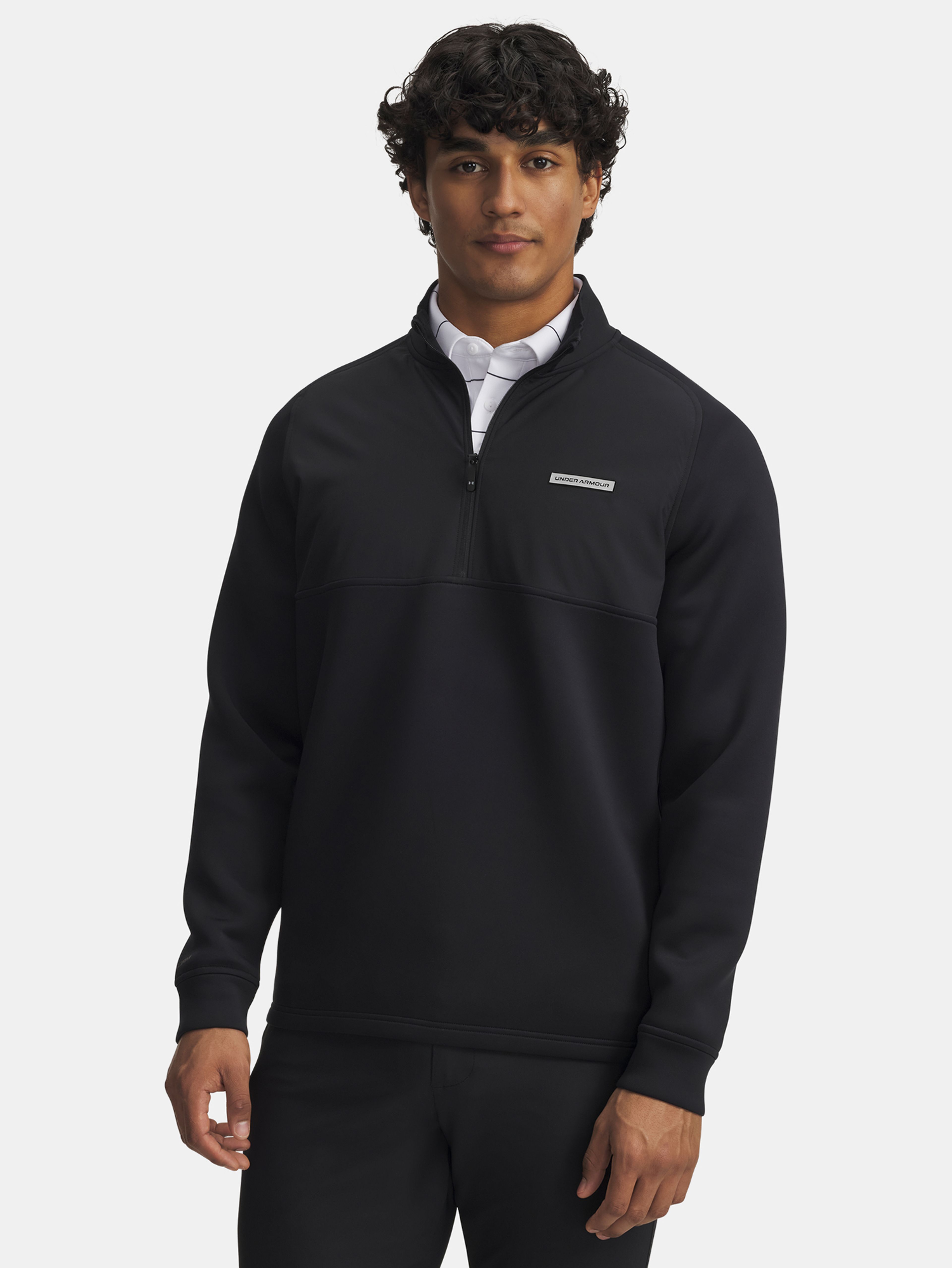 Pánská mikina Under Armour UA Drive Pro Hybrid HZ-BLK