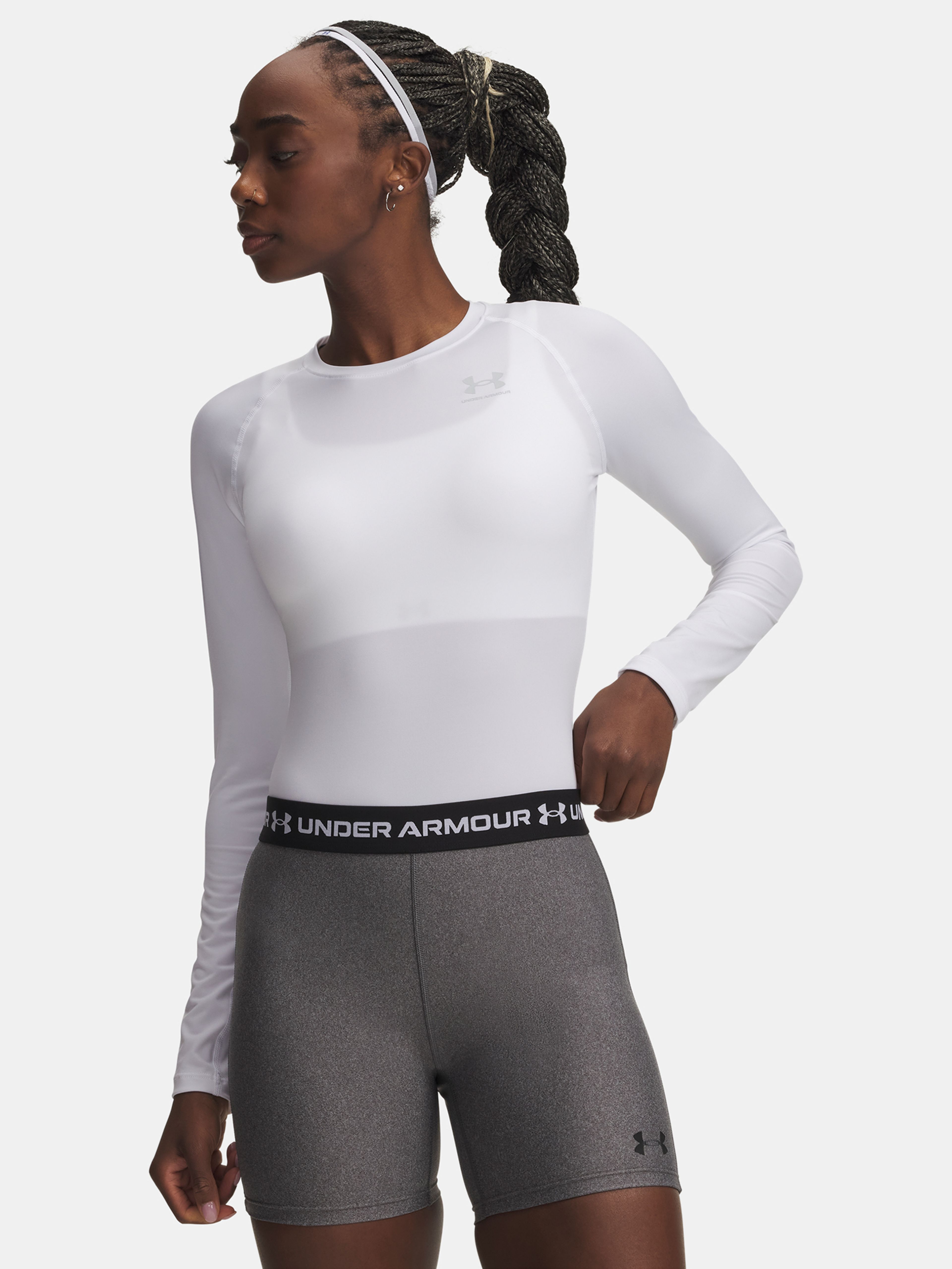 Naiste t-särk Under Armour UA HG Authentics Comp LS - 001