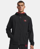Pánska bunda Under Armour UA Tech Sport Woven Jkt-Čierna - 003