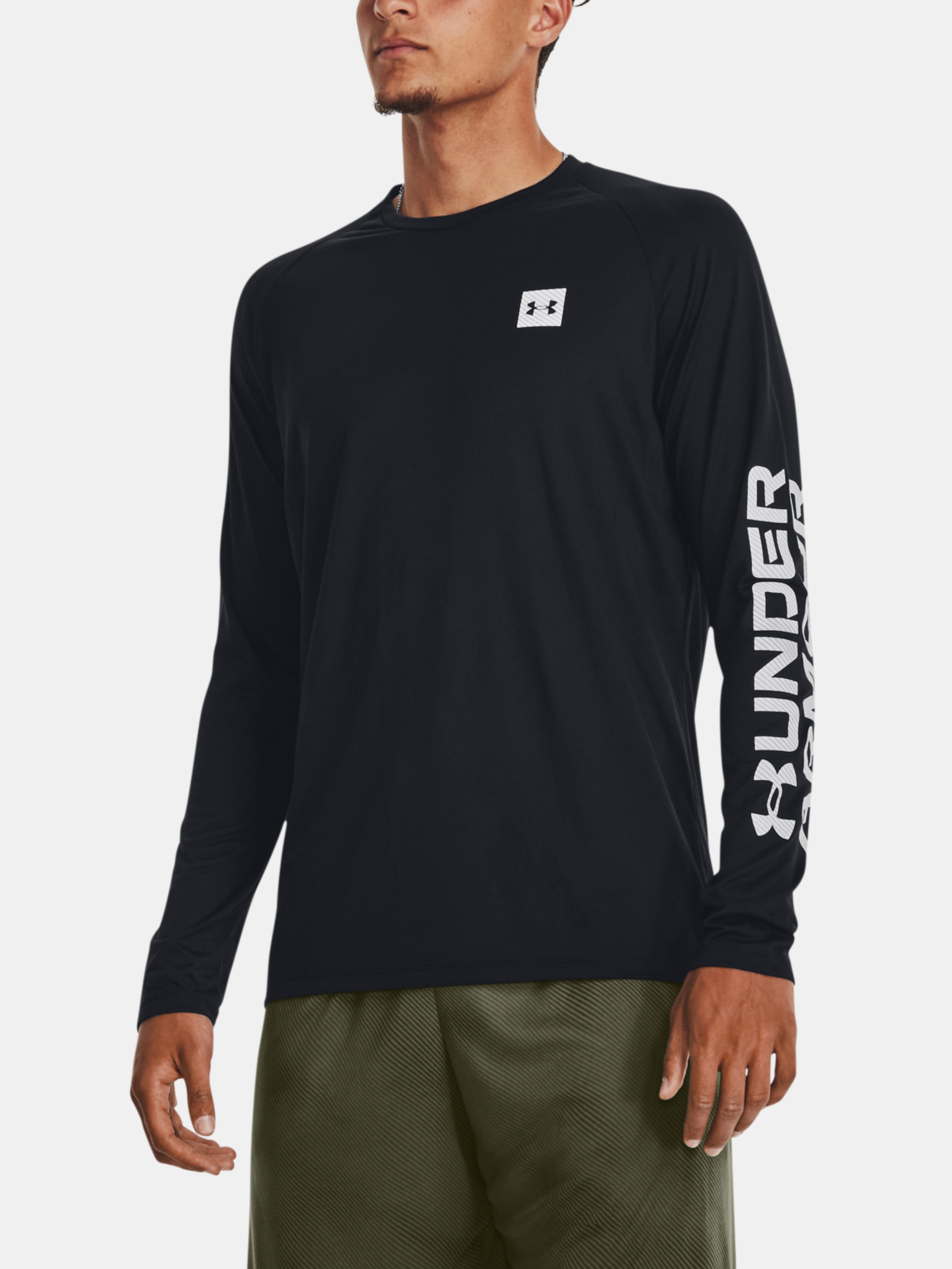 Meeste t-särk Under Armour UA Tech Prt Fill LS