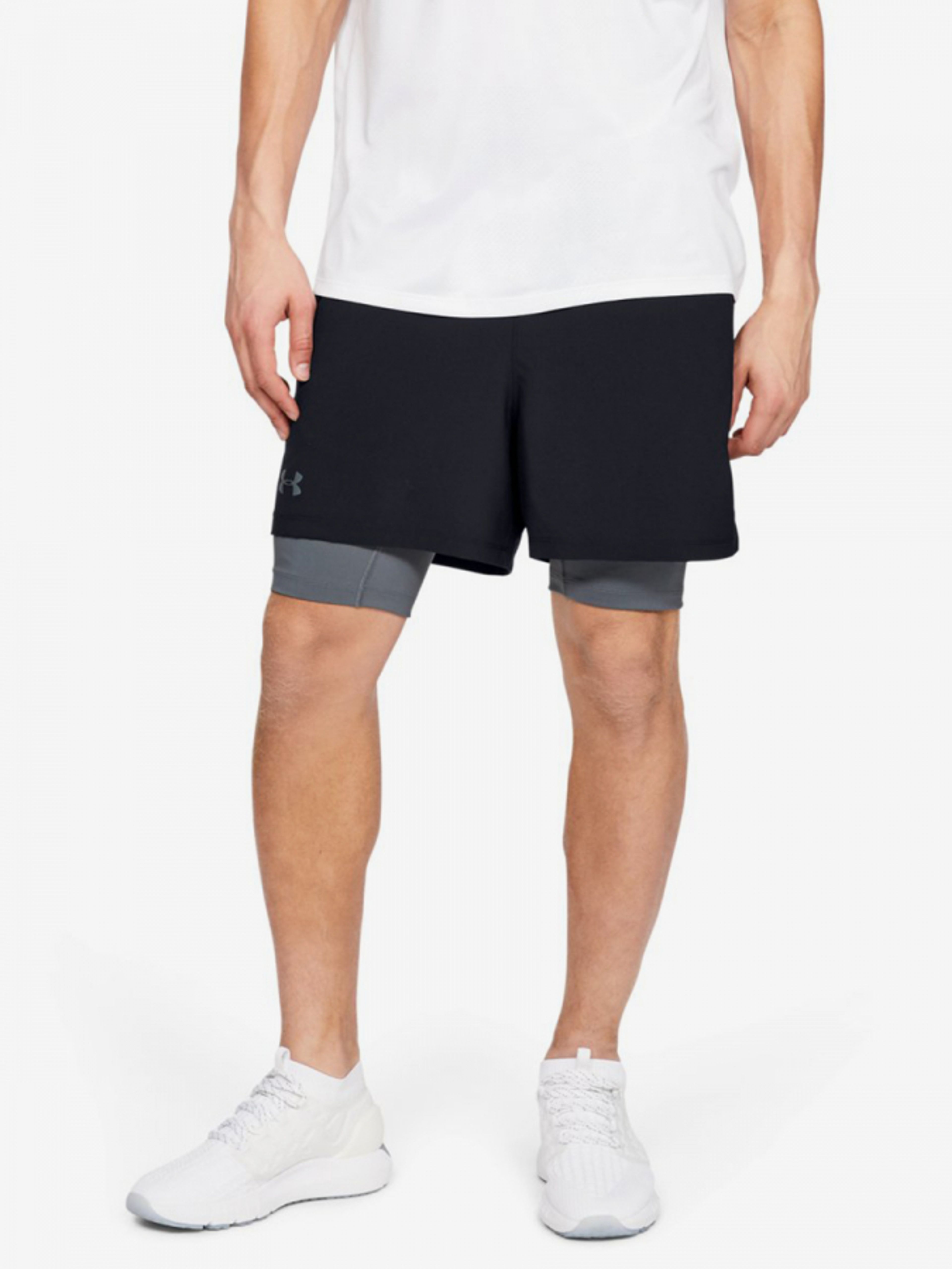 Meeste lühikesed püksid Under Armour Qualifier 2-In-1 Short