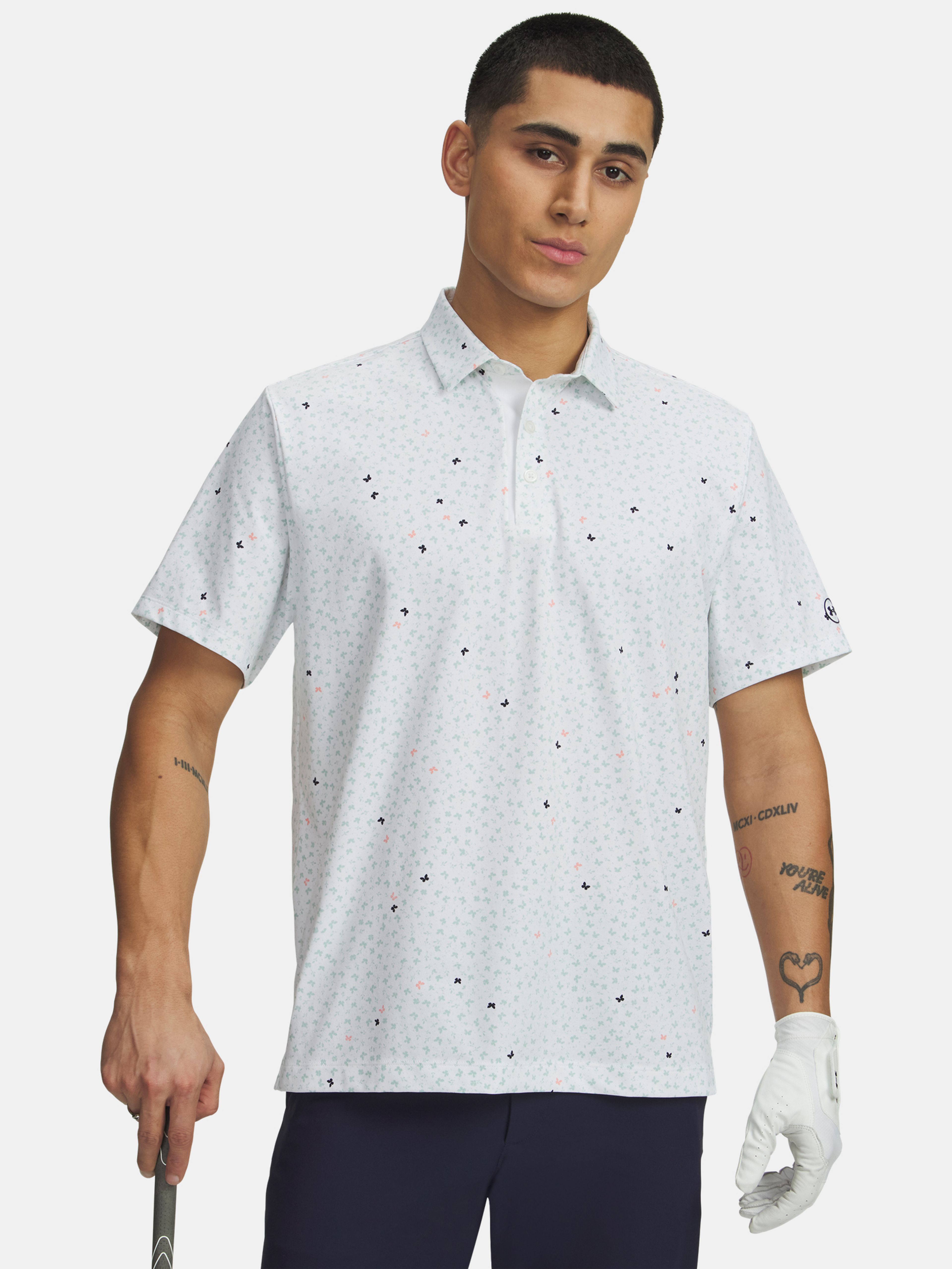 Vyriški marškinėliai Under Armour UA ArmourDry Printed Polo
