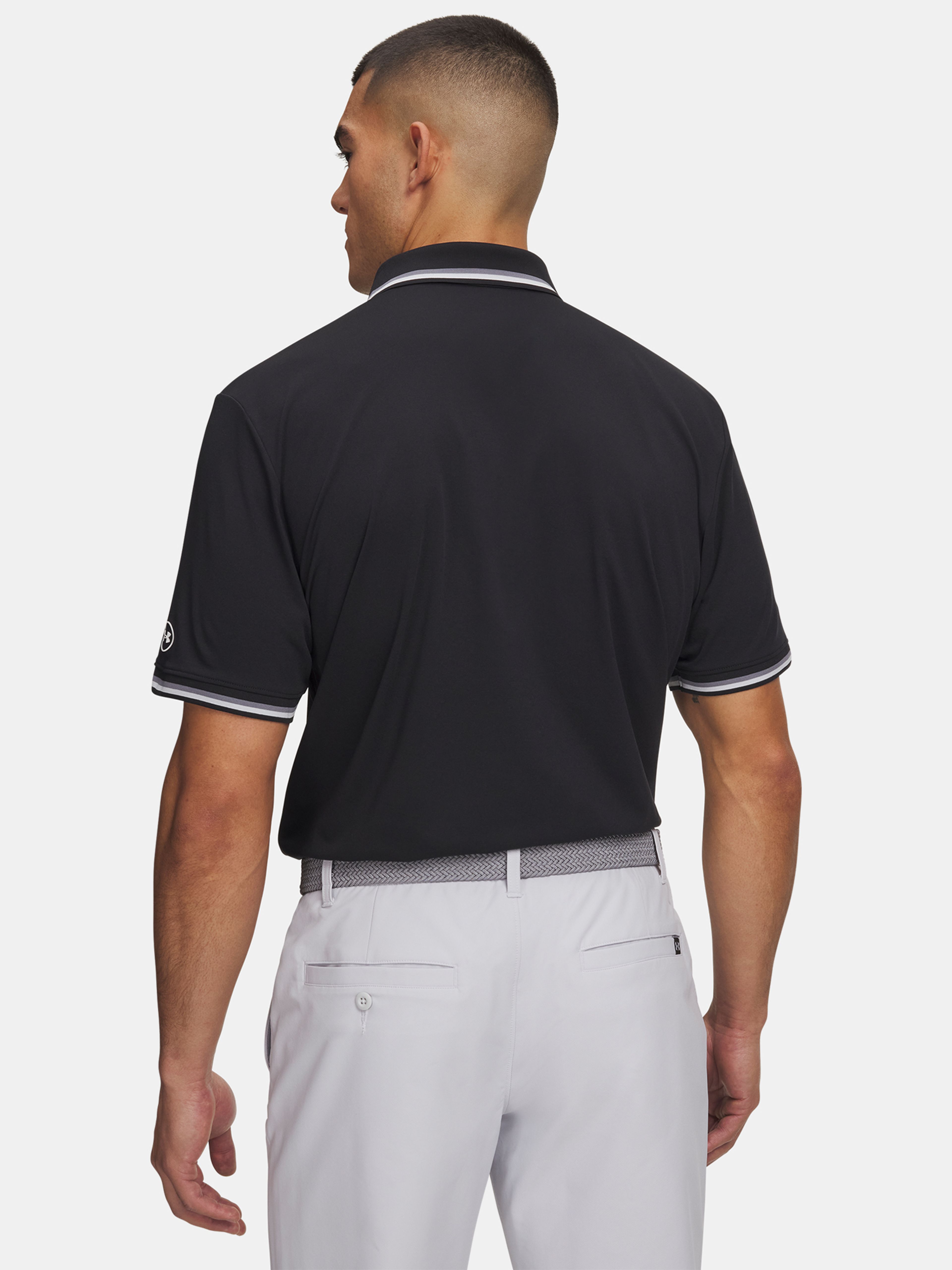 Vyriški marškinėliai Under Armour UA ArmourDry Rib Polo - 002
