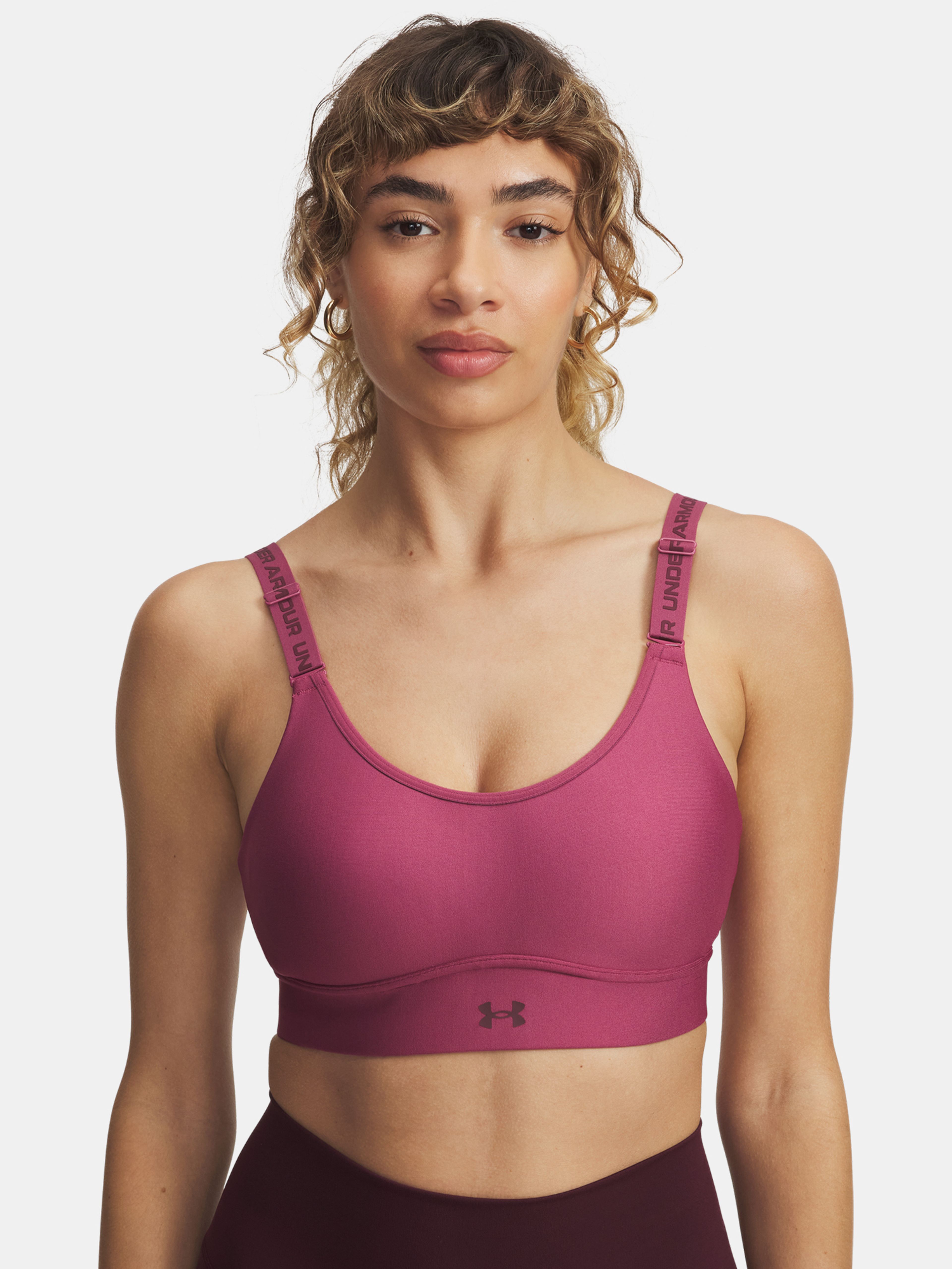 Sieviešu krūšturis Under Armour UA Infinity Mid 2.0 Bra-RED
