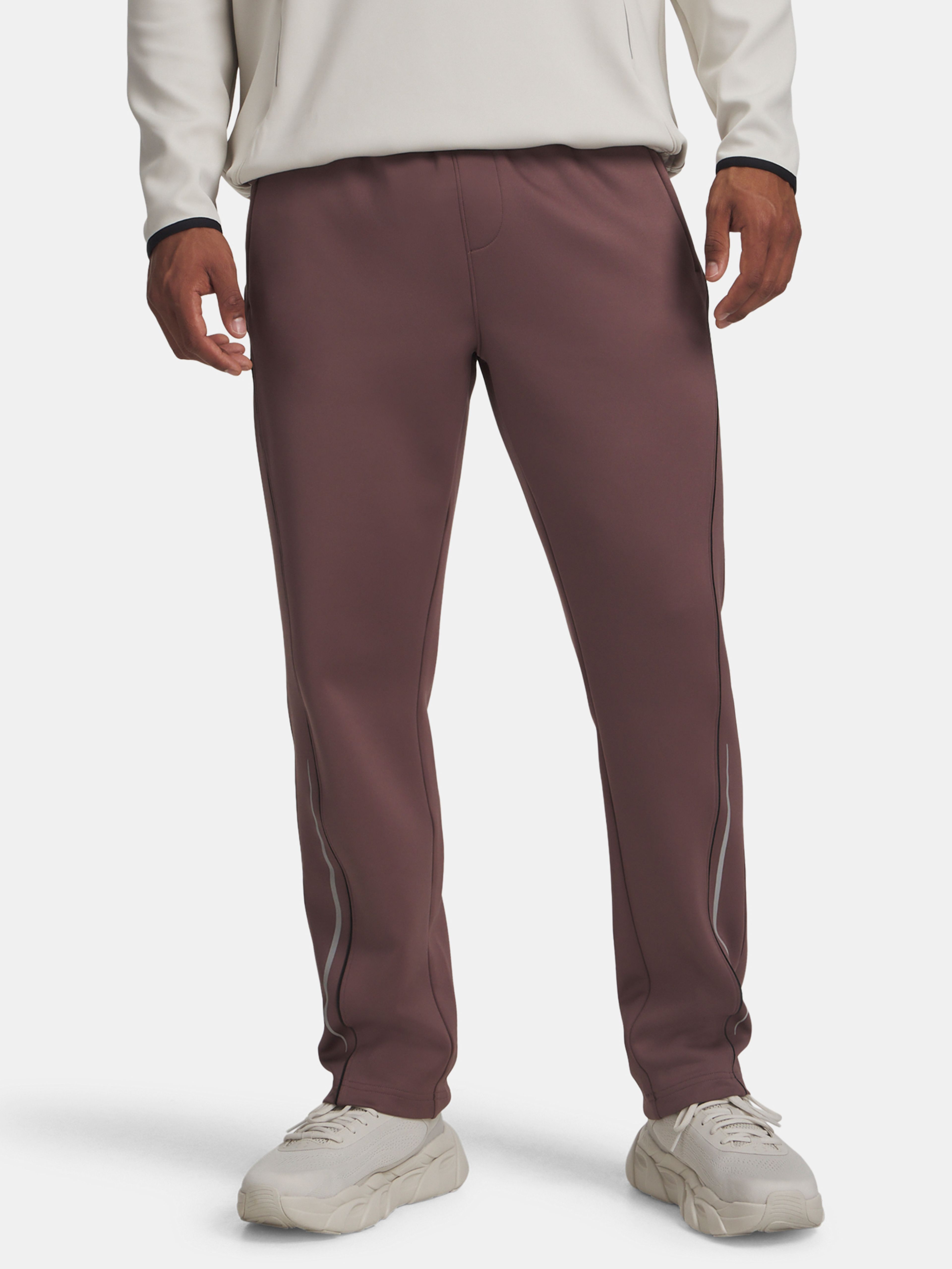Pánské sportovní kalhoty Under Armour UA Halo CW Pant-BRN