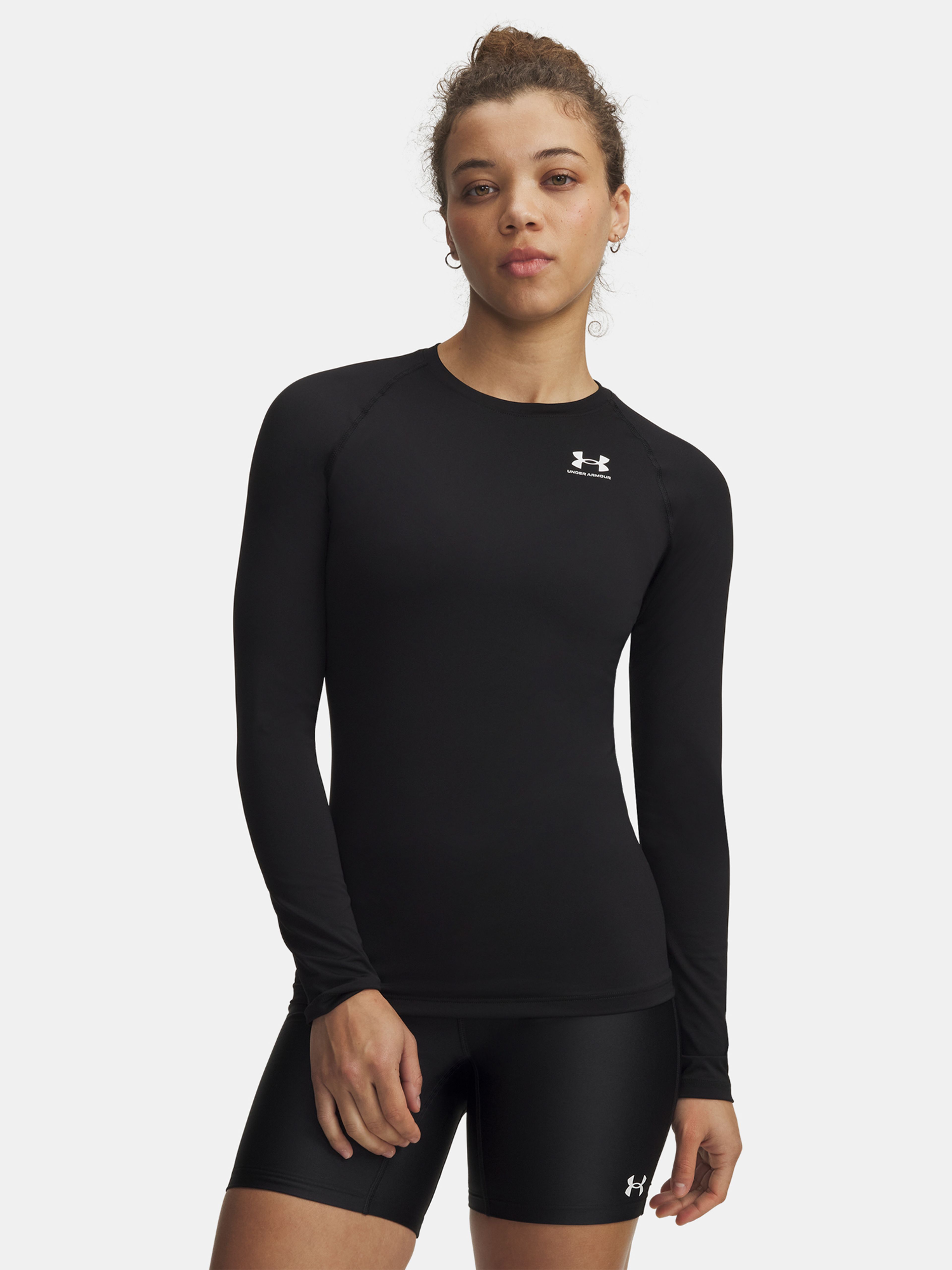 Dámske tričko Under Armour UA HG Authentics Comp LS - 001