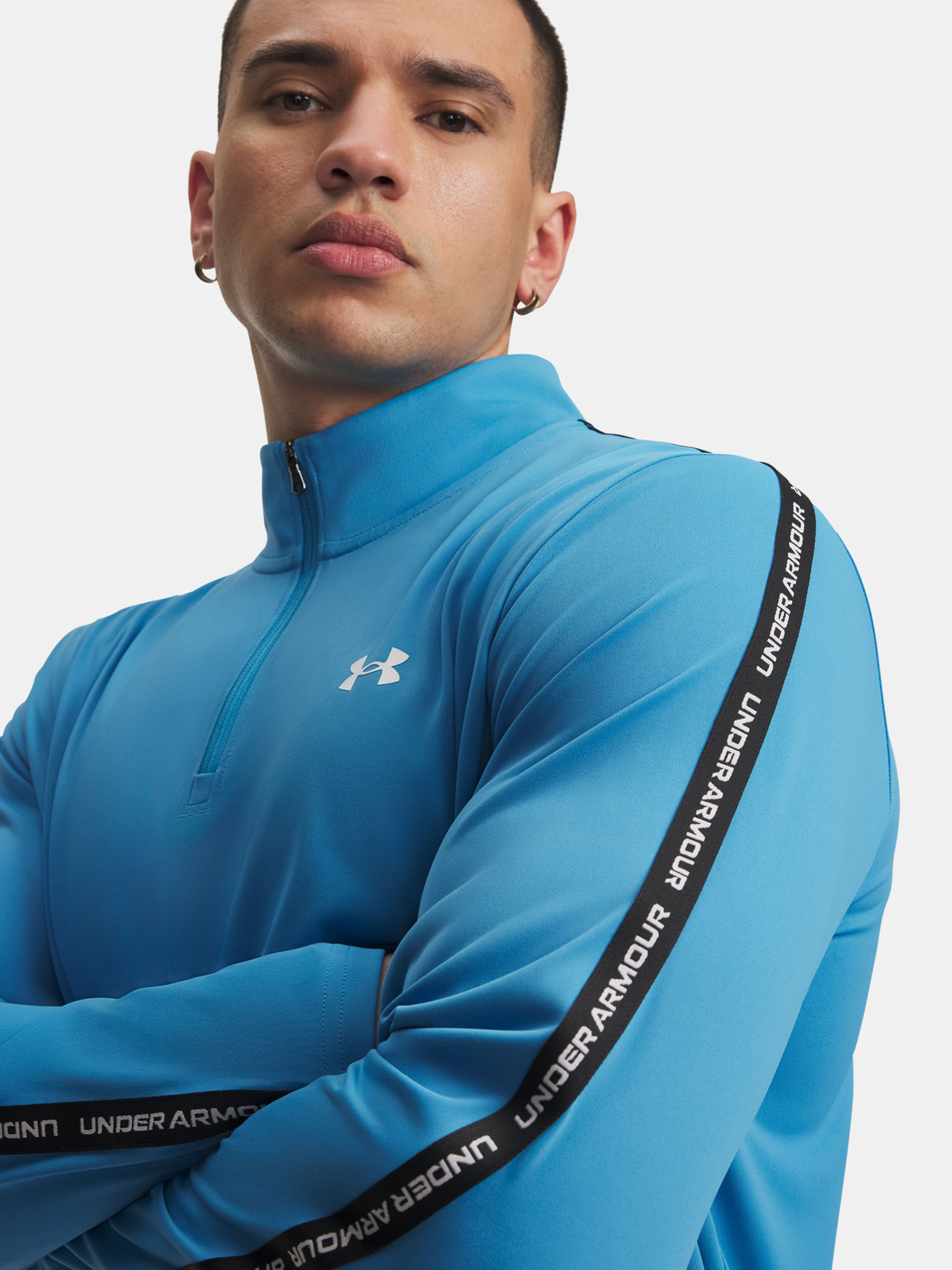 Vyriški marškinėliai Under Armour UA Tech Taping 1/2 Zip - 003