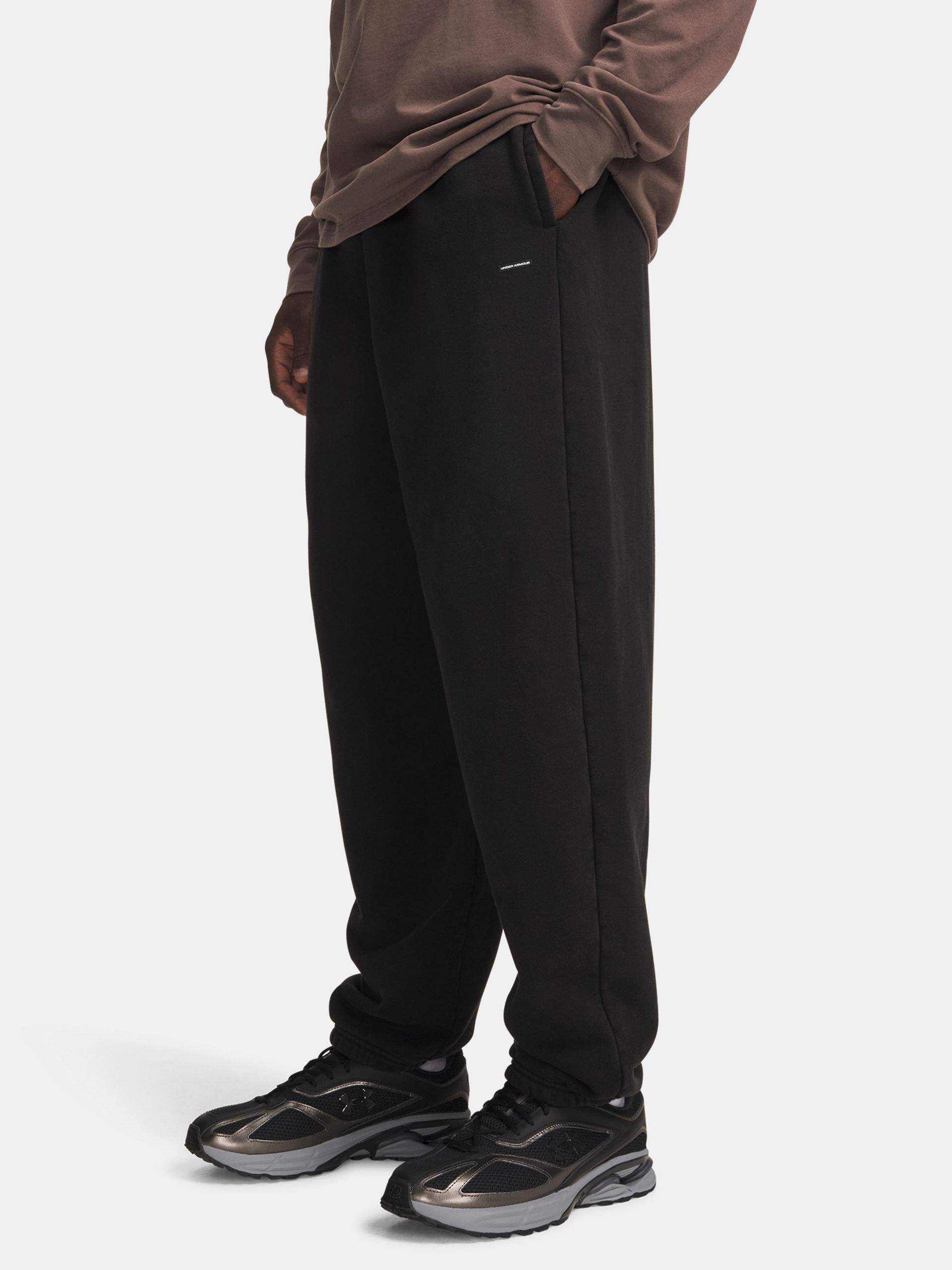 Férfi sportnadrág Under Armour UA Icon HW Flc Washed Pants - 001