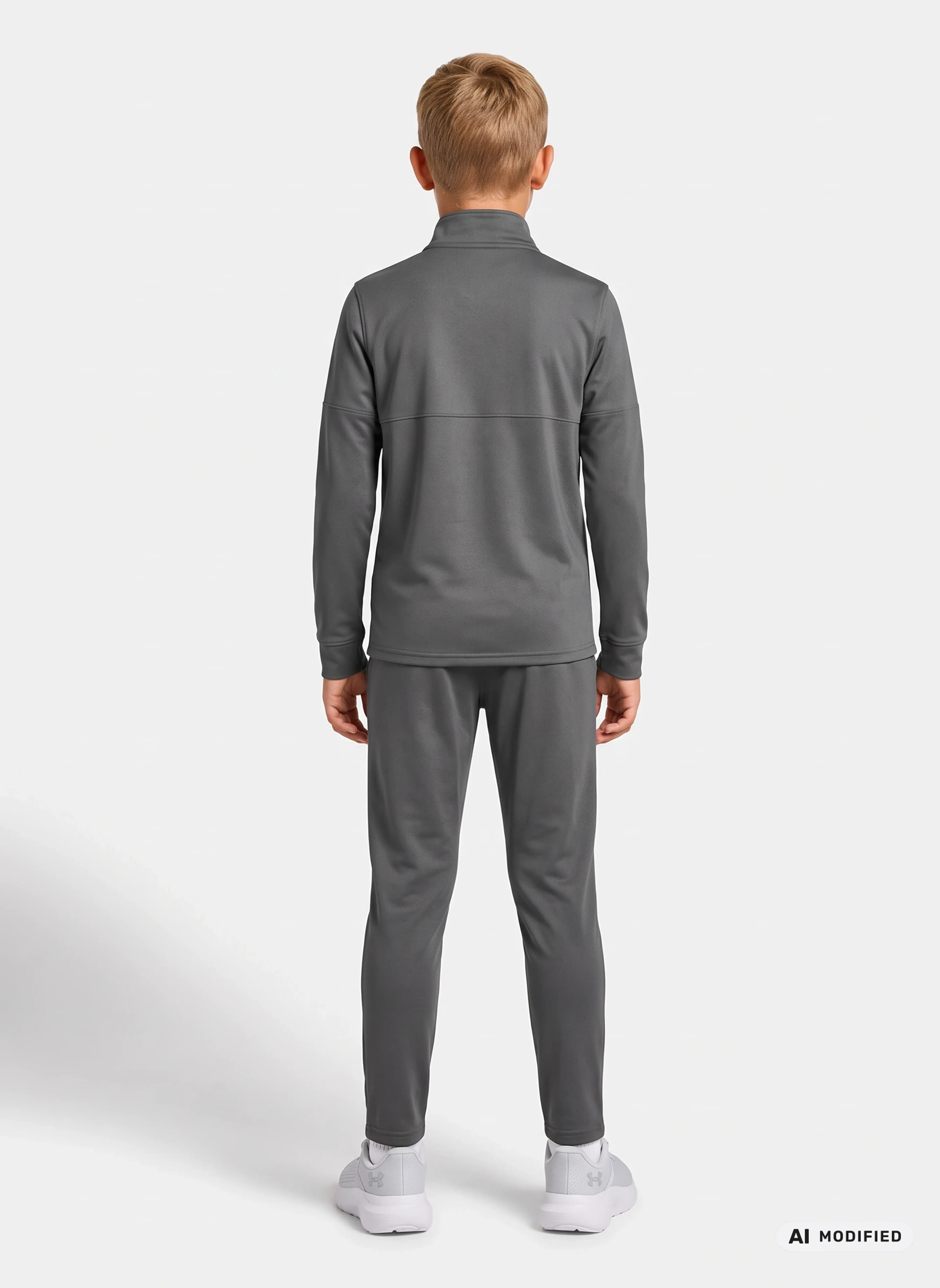 Chlapecká souprava Under Armour UA B's Challenger Tracksuit-GRY - 004