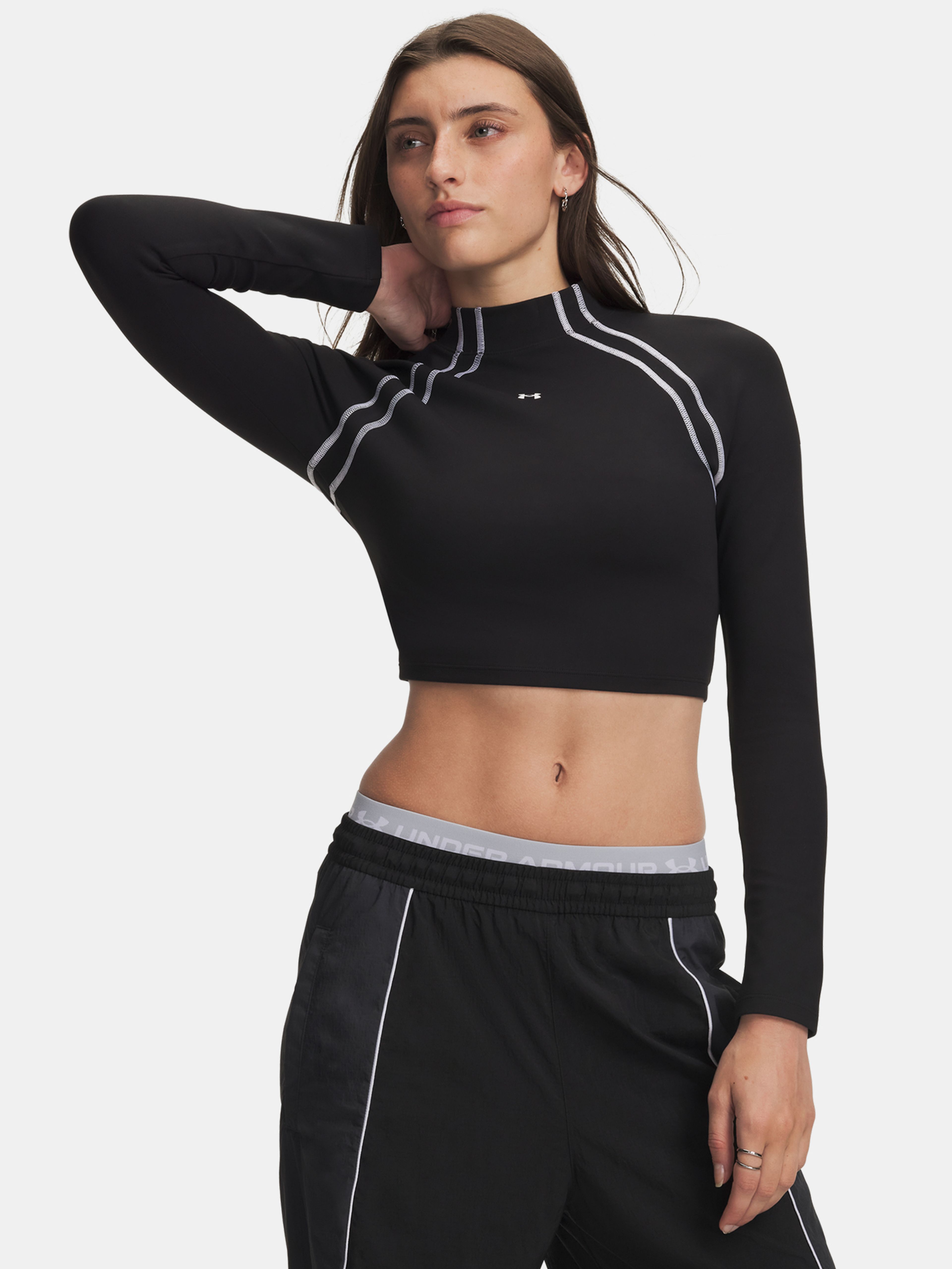 Sieviešu t-krekls Under Armour Motion LS Mock - 001
