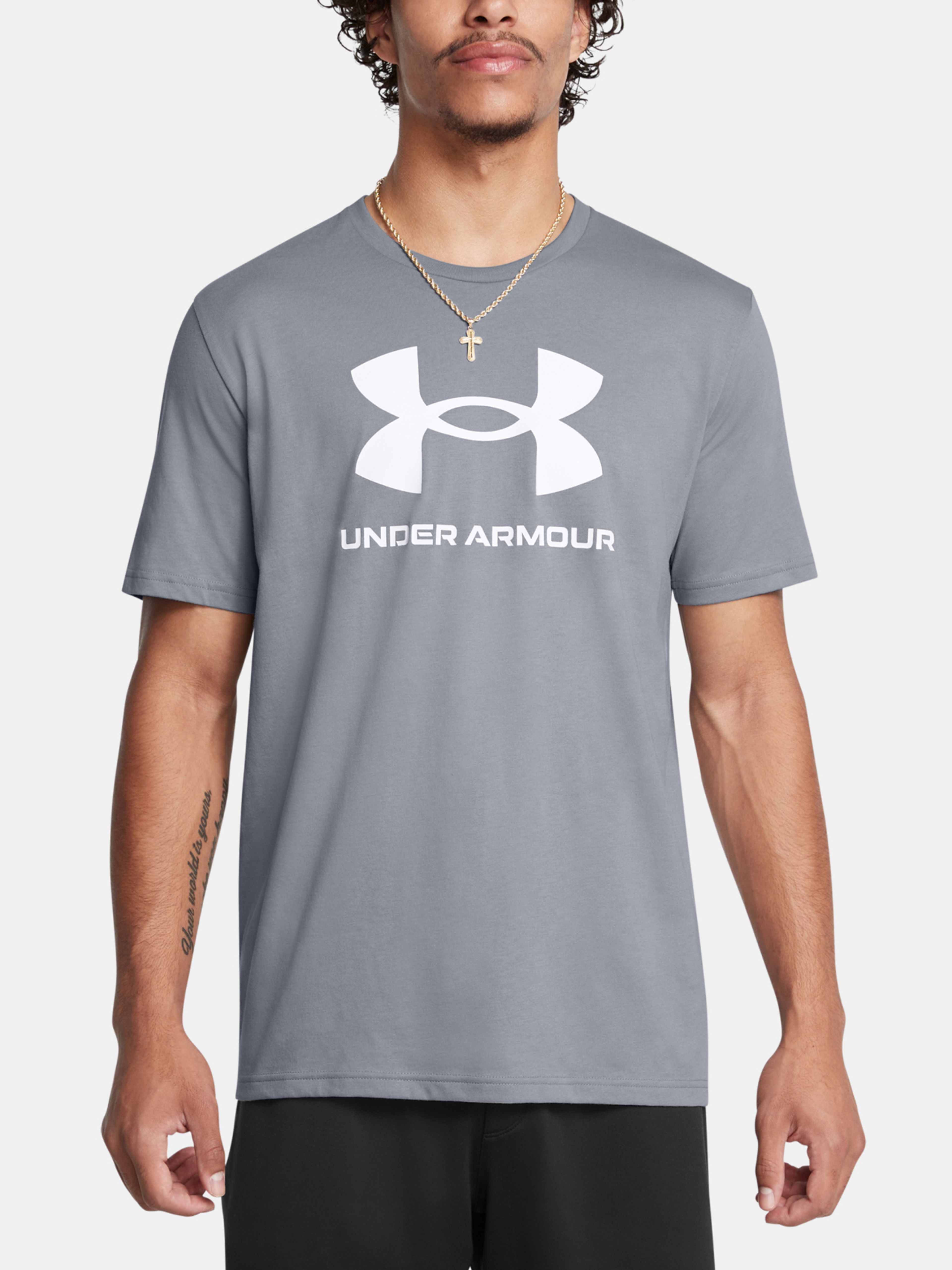 Pánske tričko Under Armour UA SPORTSTYLE LOGO UPDATE SS