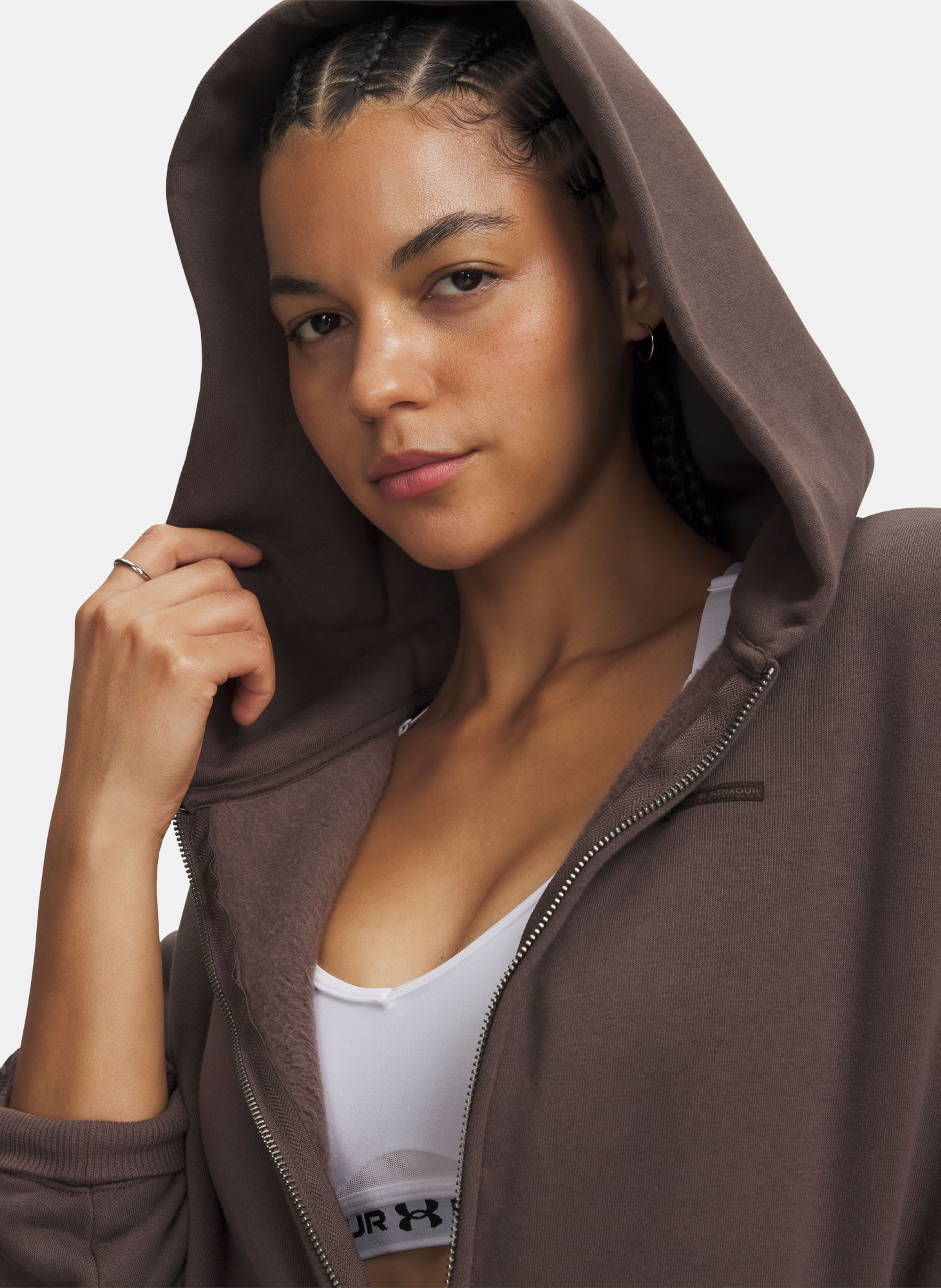 Ženski pulover Under Armour UA ICON SAMA FLC FZ - 003
