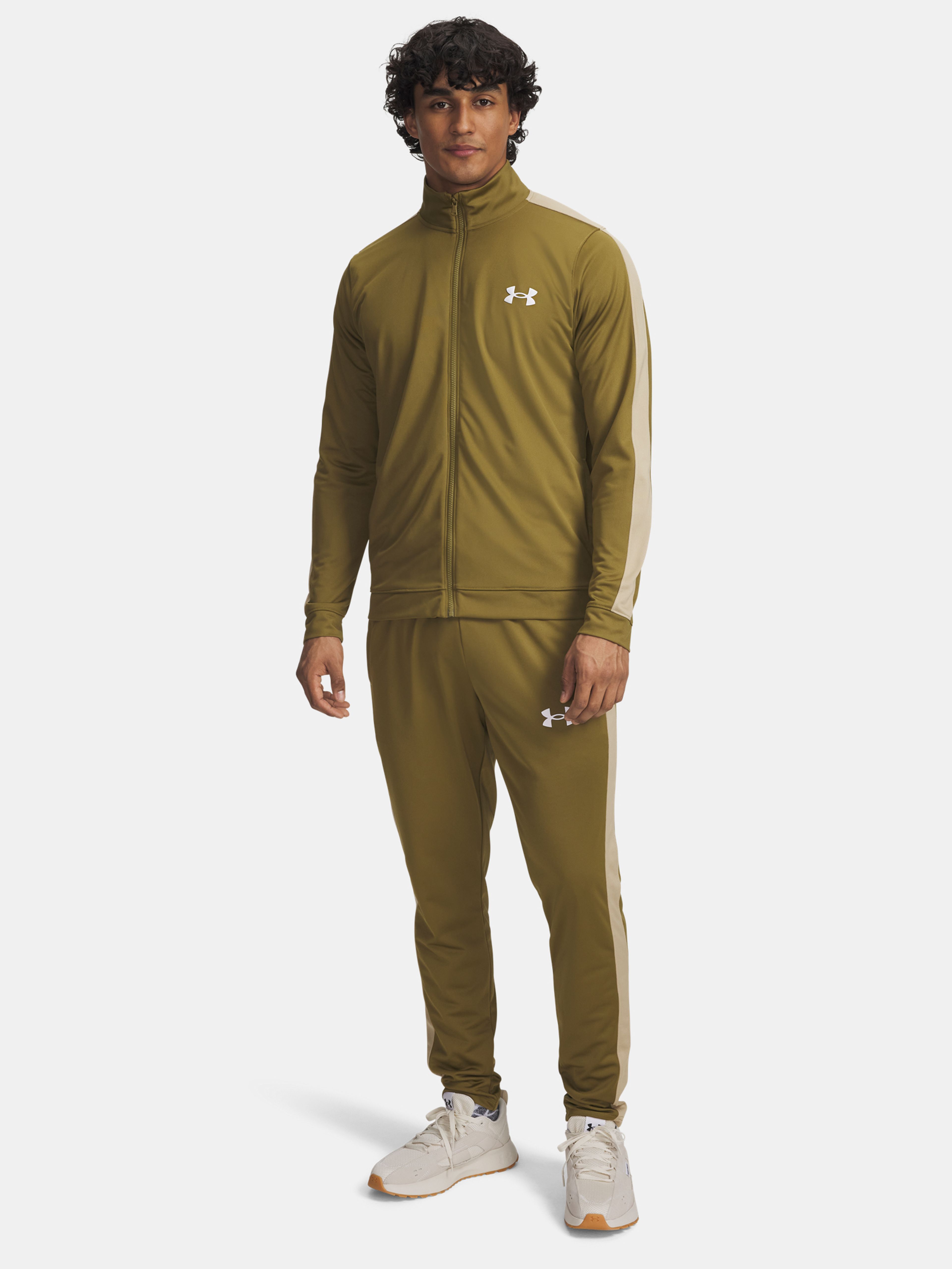 Pánska súprava Under Armour UA Rival Knit Track Suit-GRN