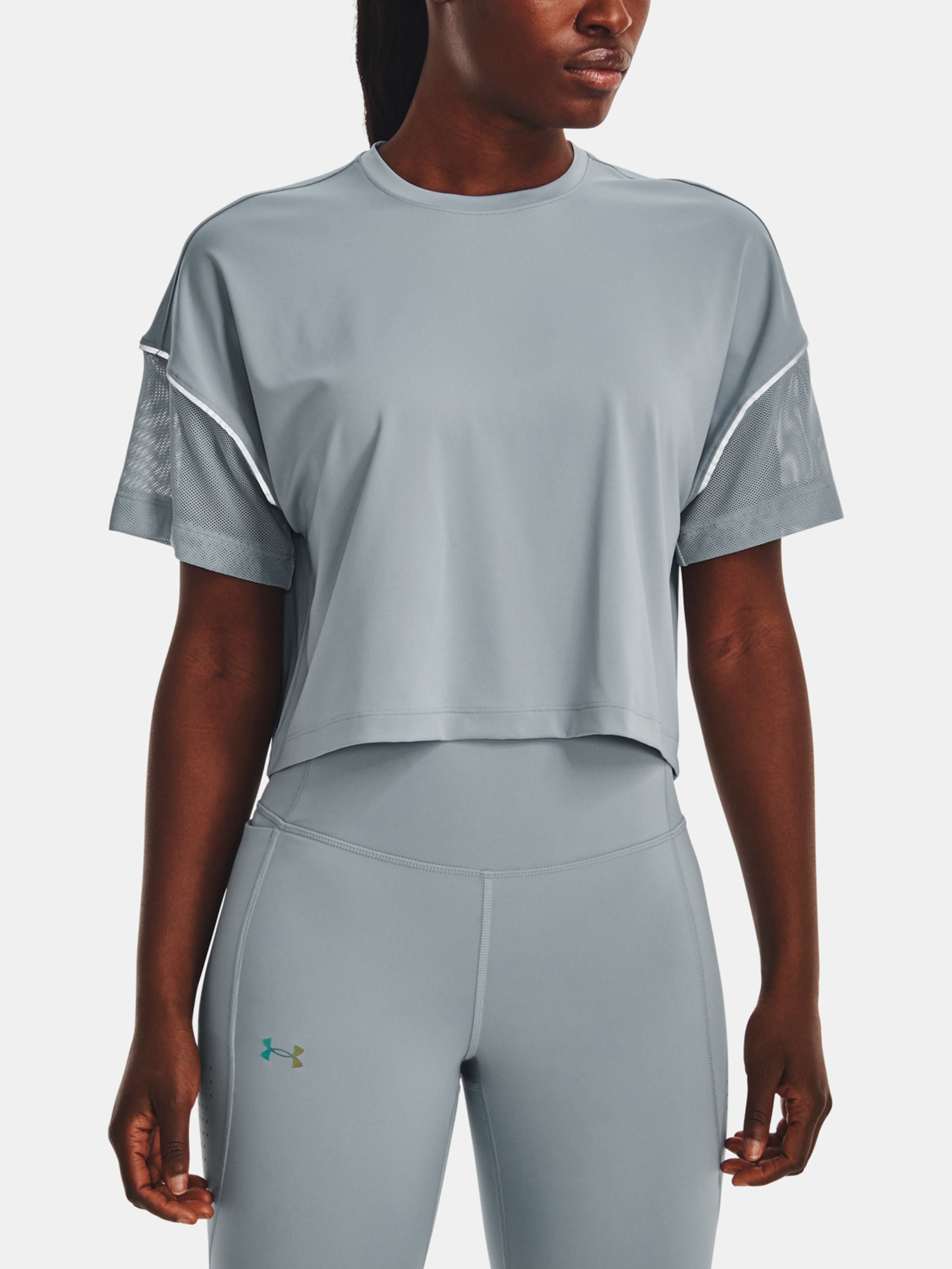 Ženska majica Under Armour UA Rush Vent Crop SS