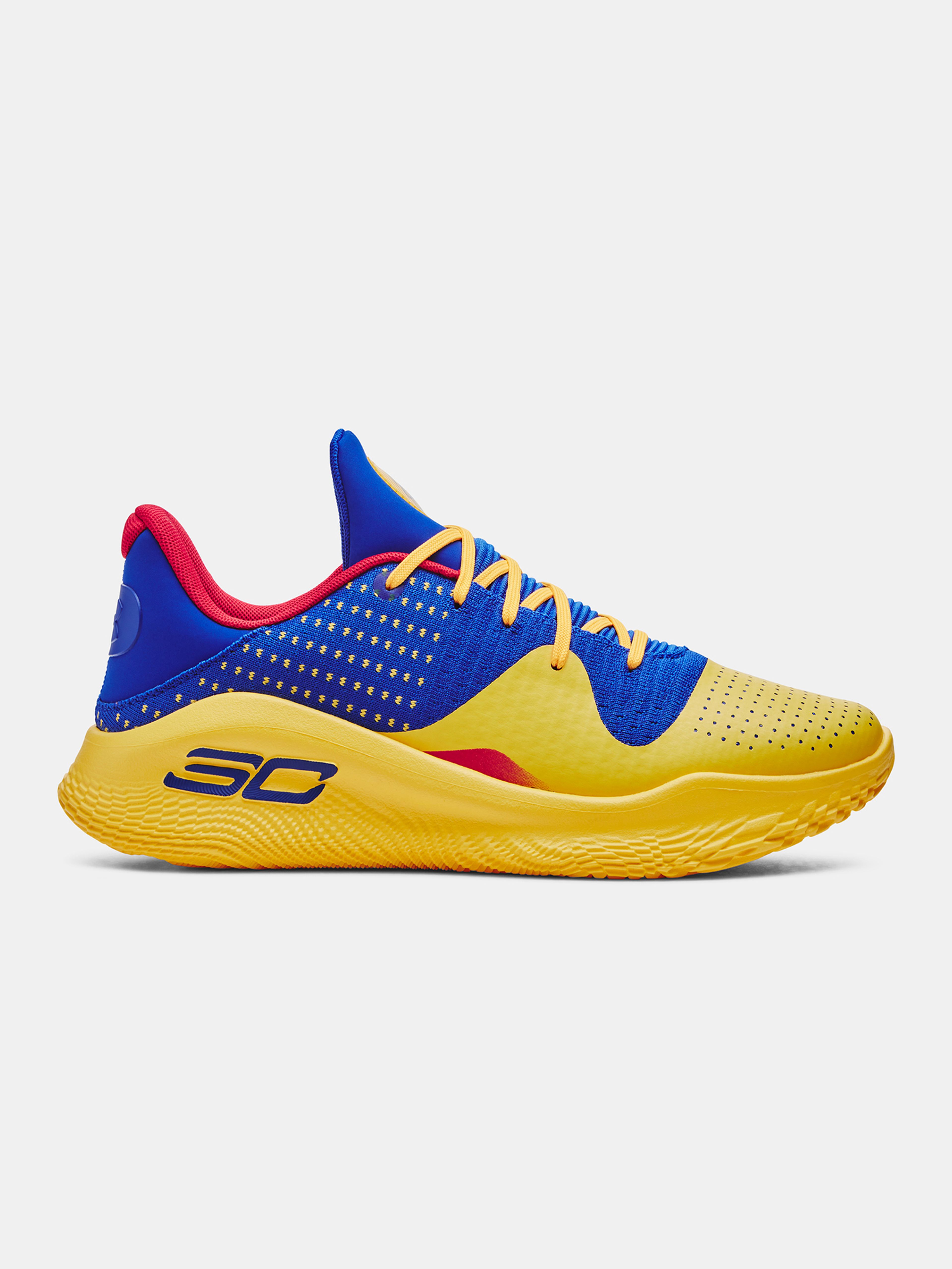 Unisexové boty Under Armour CURRY 4 LOW FLOTRO