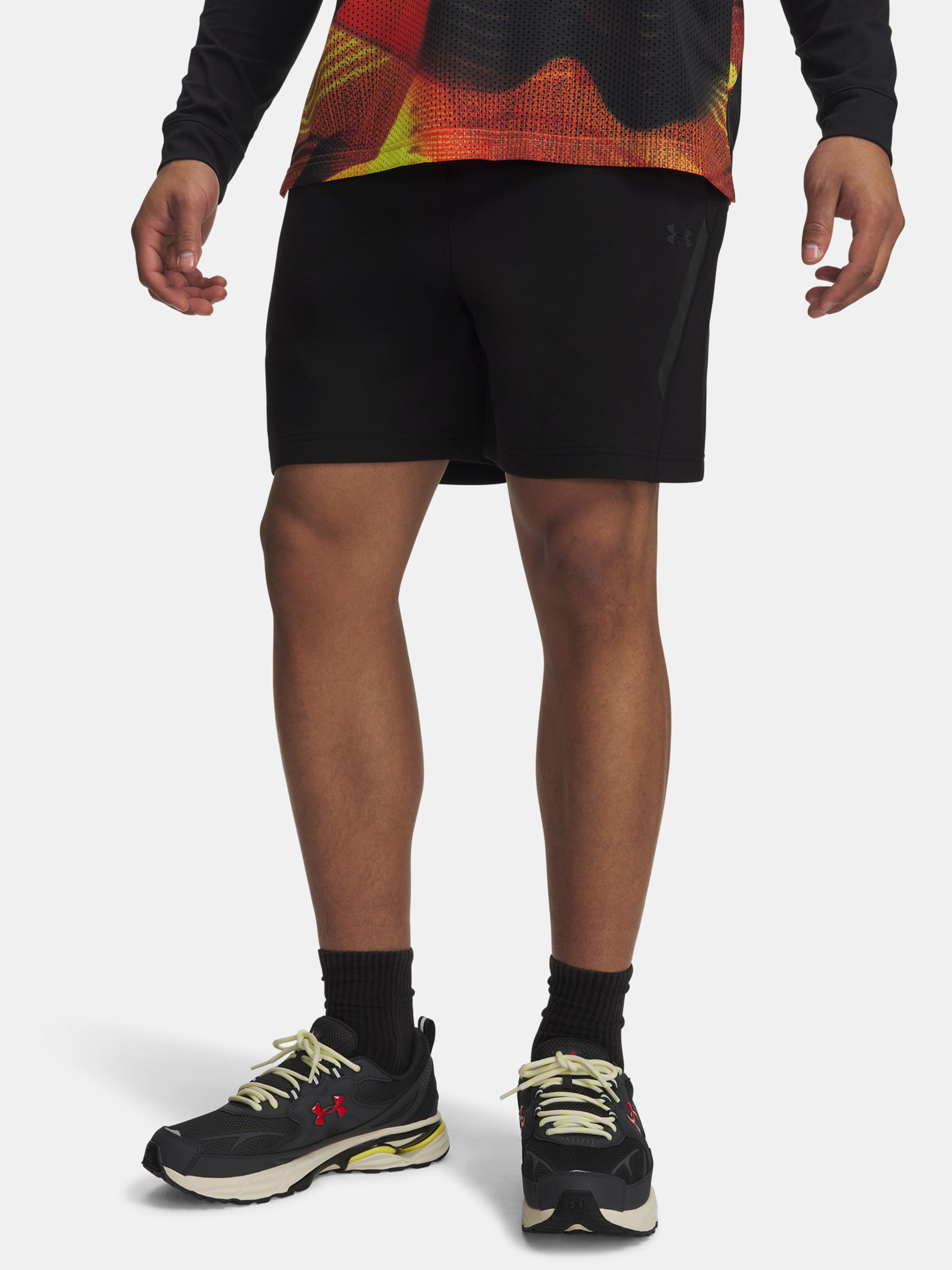 Moške kratke hlače Under Armour UA Unstoppable Flc Shorts - 001