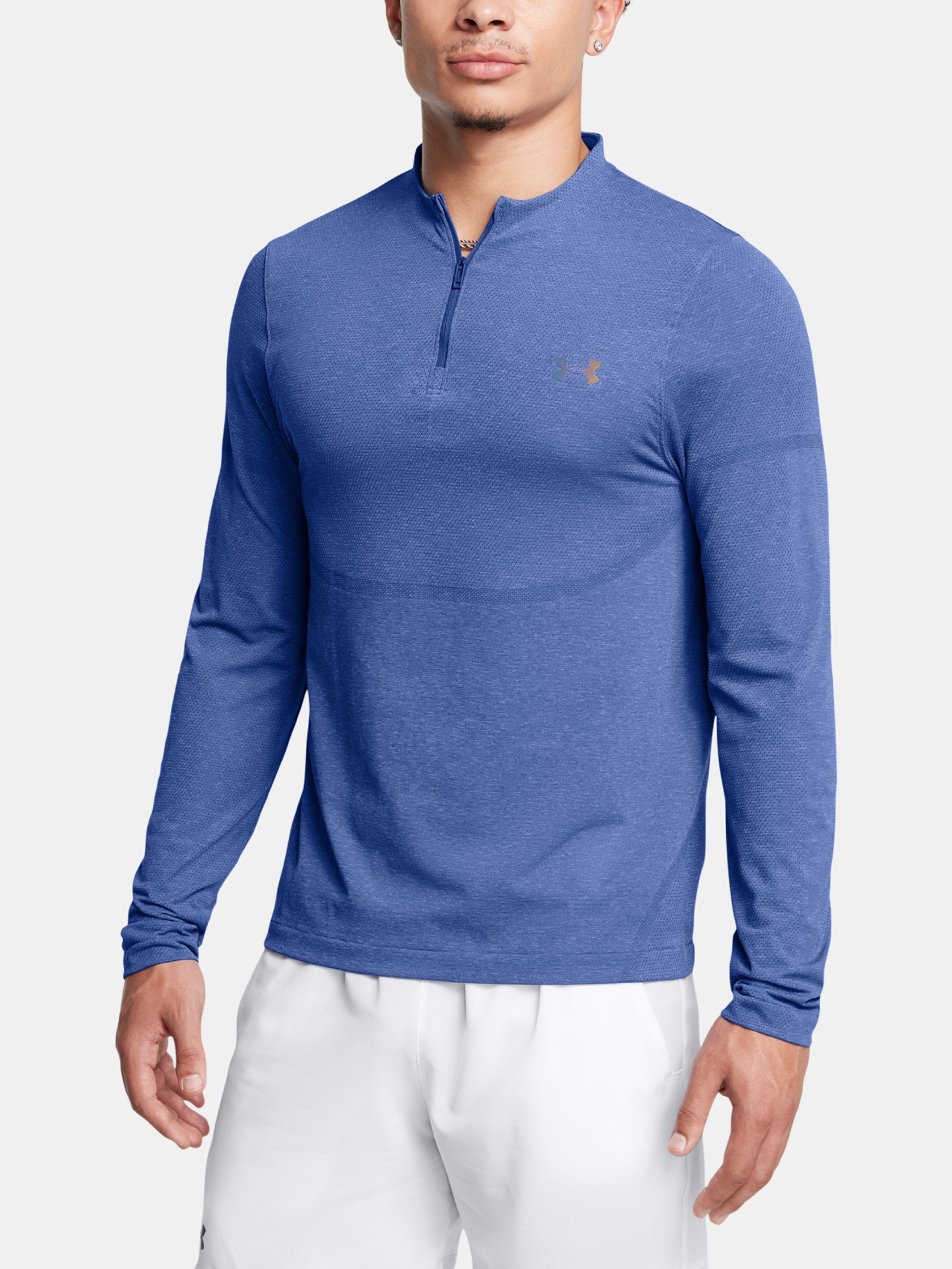 Férfi póló Under Armour Vanish Elite Seamless 1/4 Zp