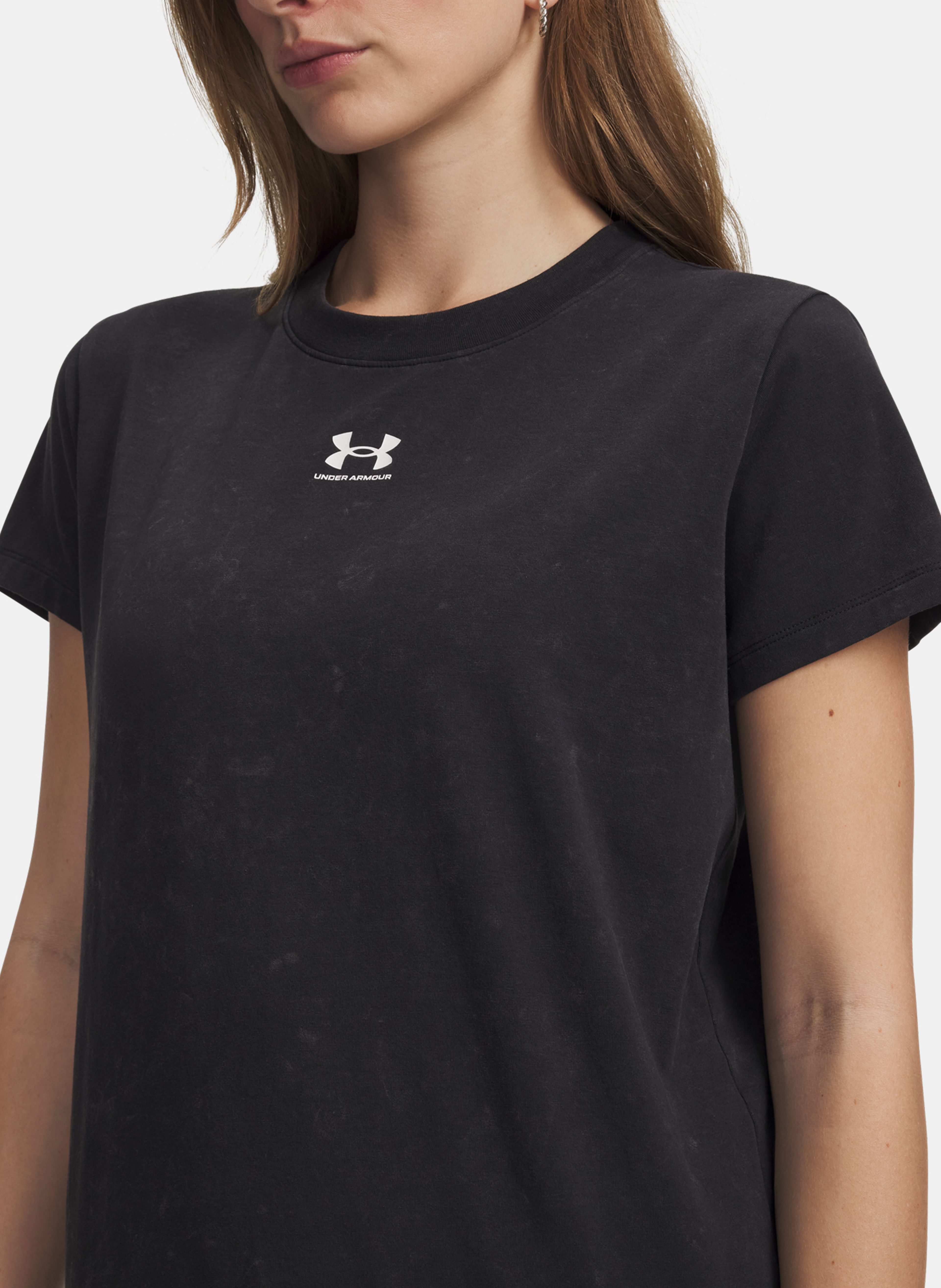 Naiste t-särk Under Armour Rival Cotton Wash SS - 003