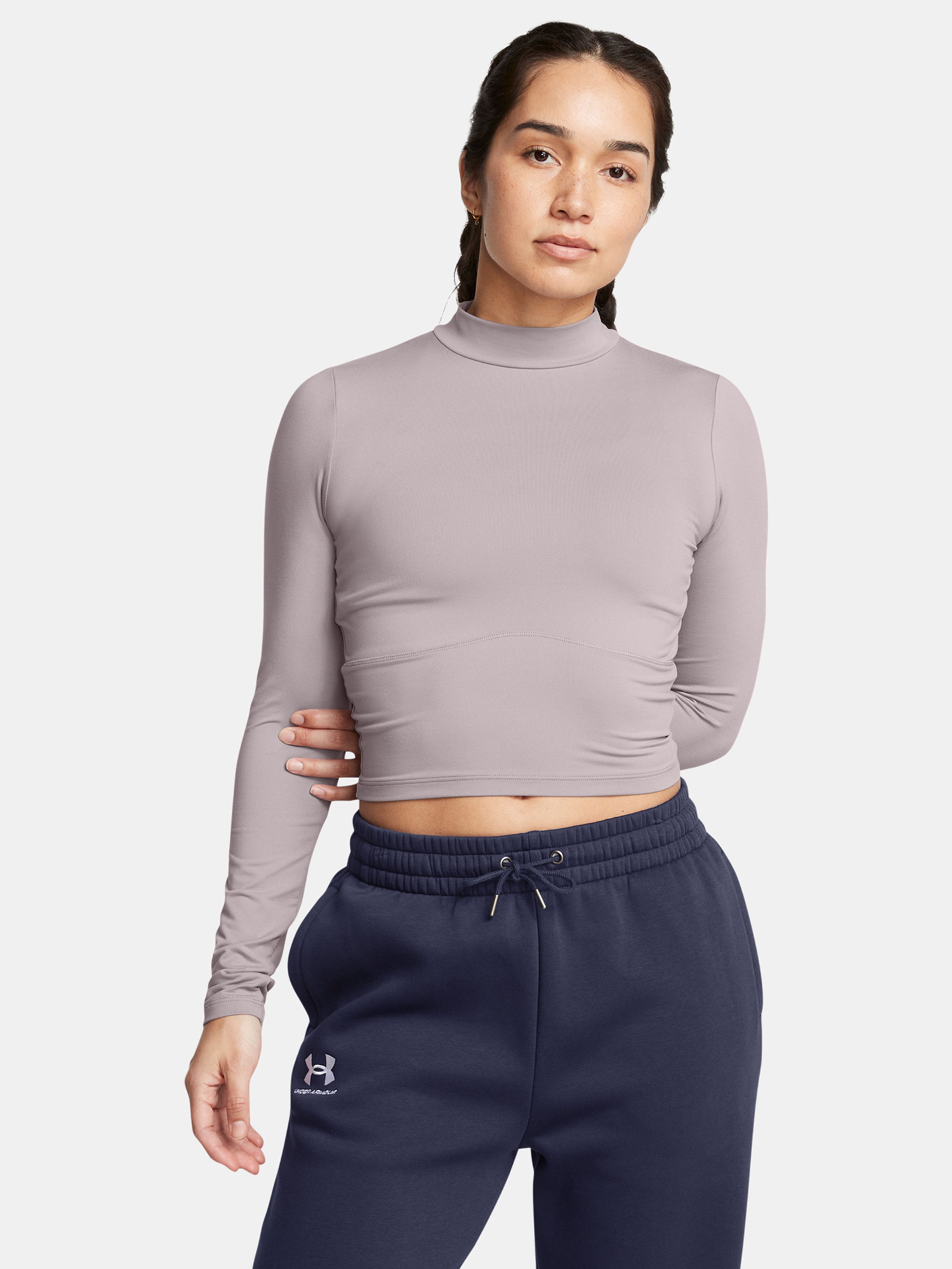 Női póló Under Armour UA Meridian LS Mock