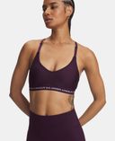 Sieviešu krūšturis Under Armour Crossback Low Strappy-Violeta - 003
