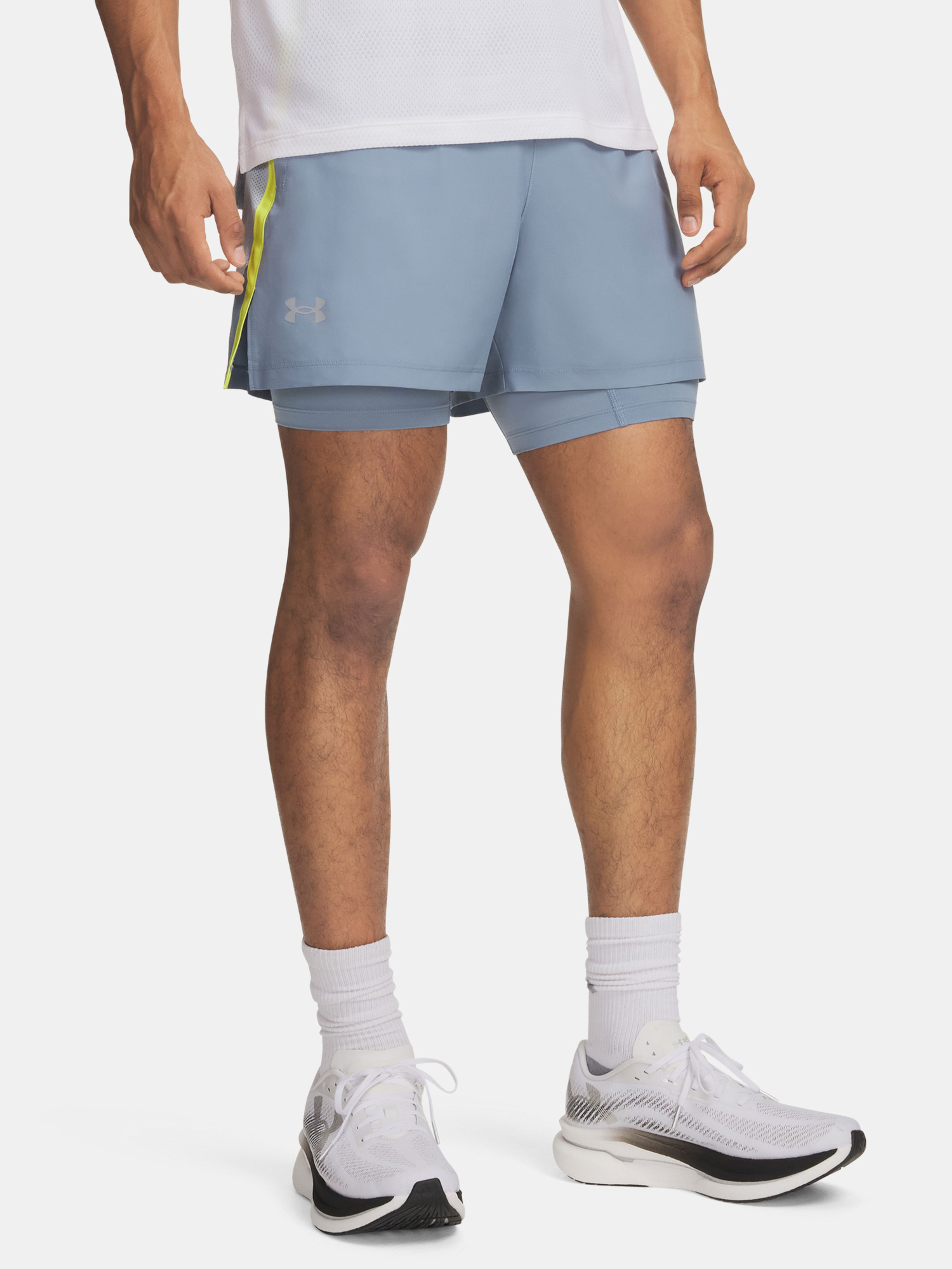 Vyriški šortai Under Armour UA LAUNCH 5'' 2-IN-1 SHORTS - 001