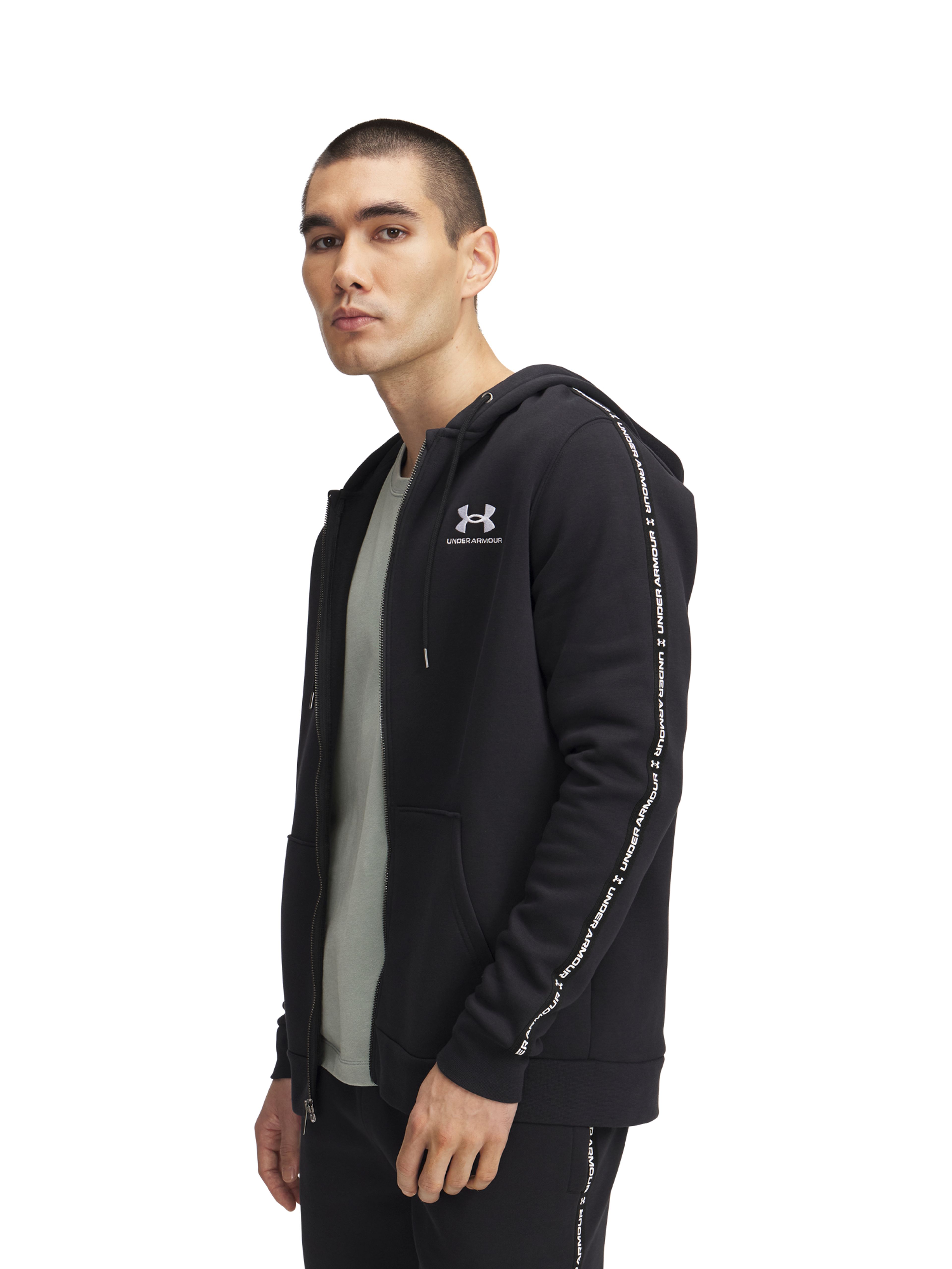 Férfi felső Under Armour UA Icon Fleece FZ Taping