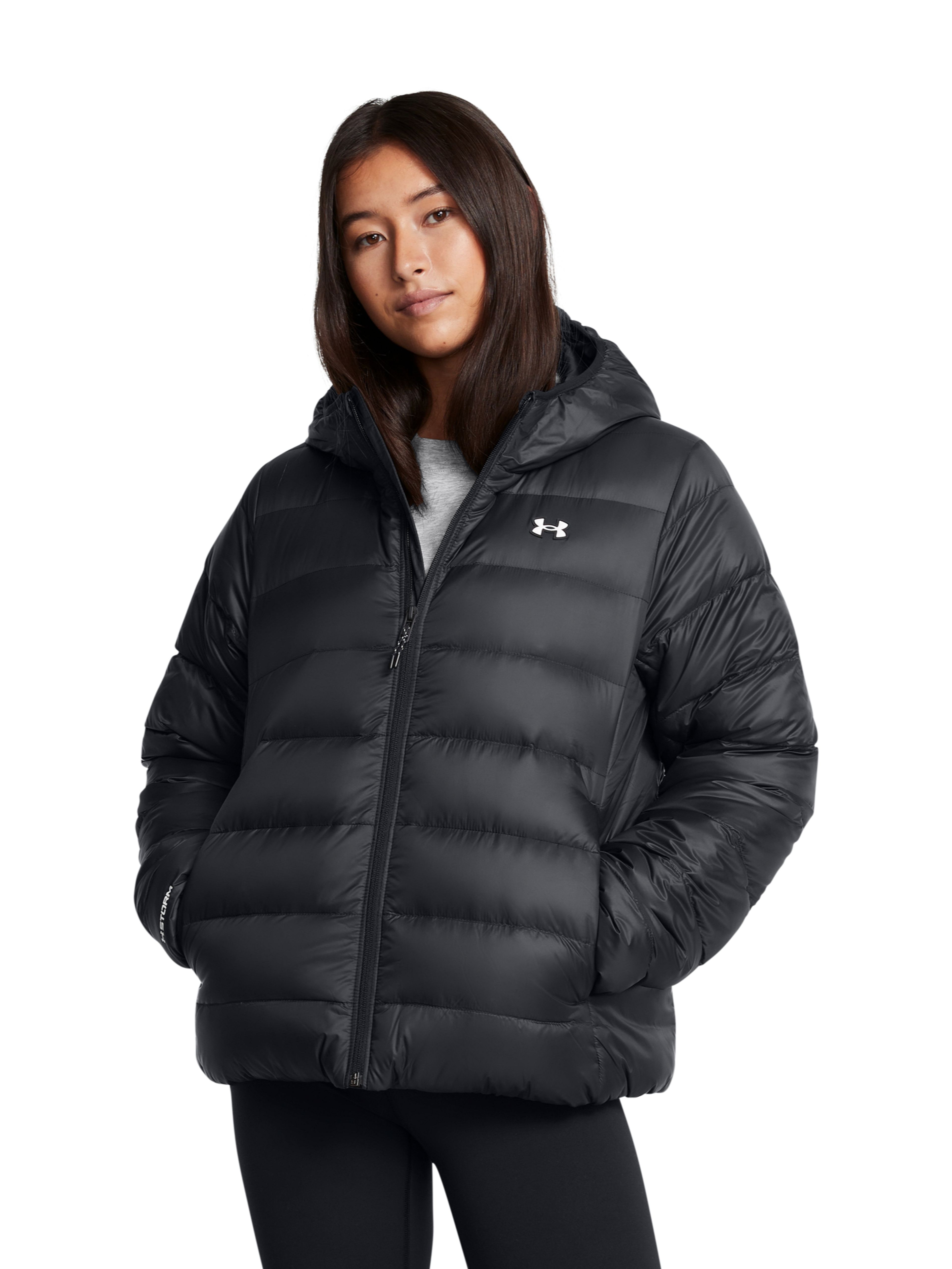 Női dzseki Under Armour LEGEND DOWN HOODED JACKET