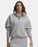 Moteriškas bliuzonas Under Armour Unstoppable Fleece HZ-Pilka - 001