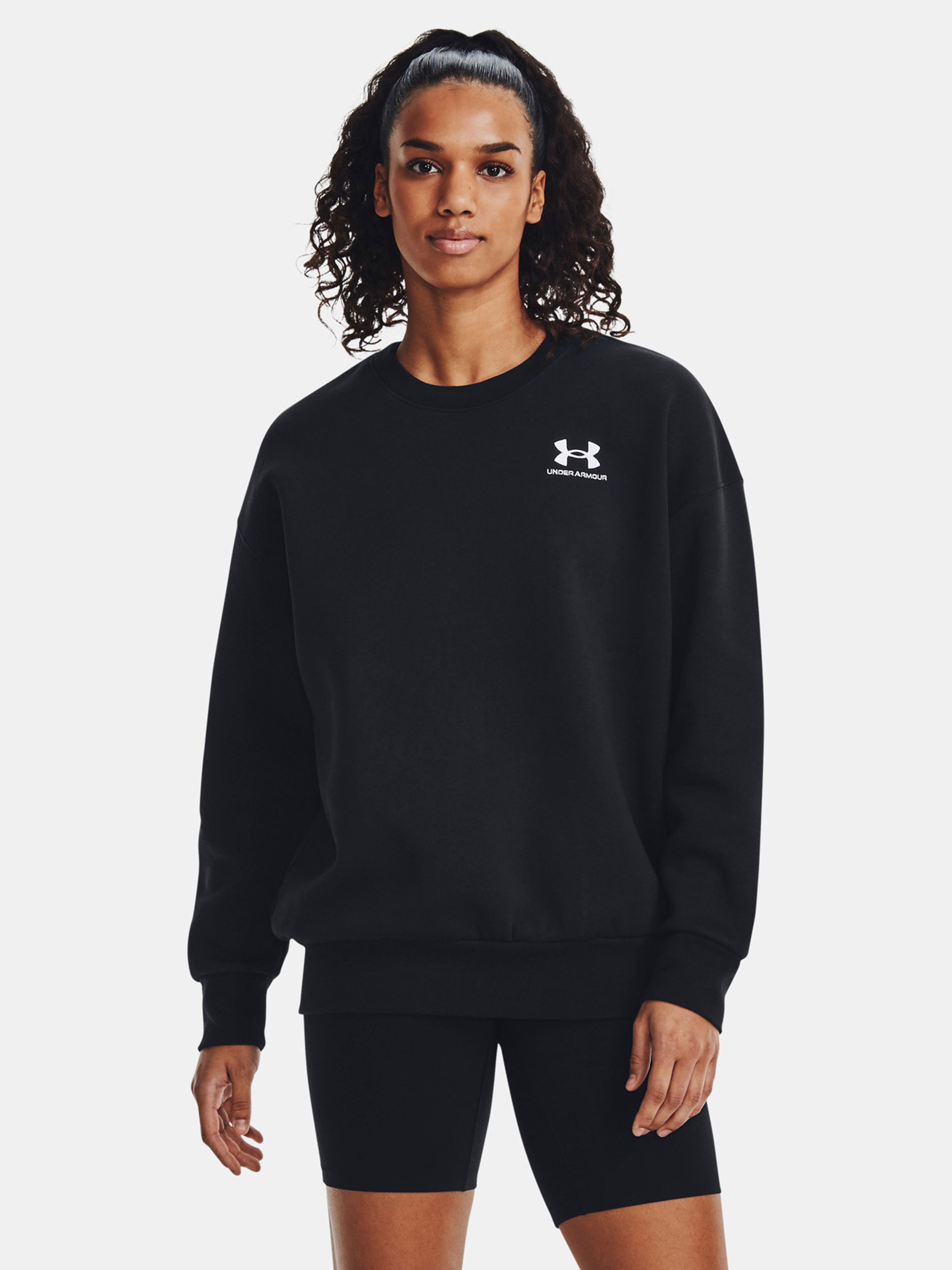 Naiste dressipluus Under Armour Essential Flc OS Crew